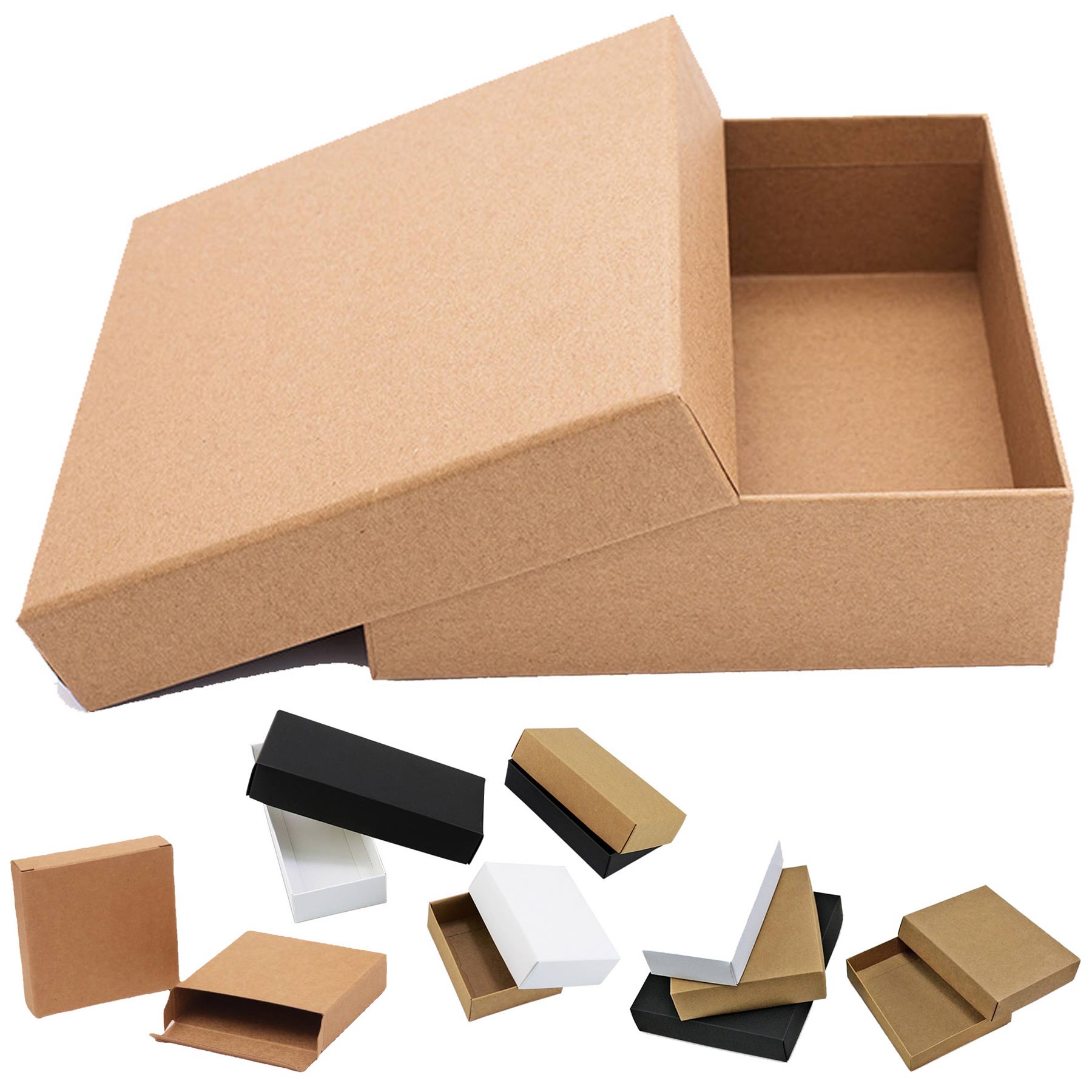 Customized Kraft Paper Gift Boxes 1