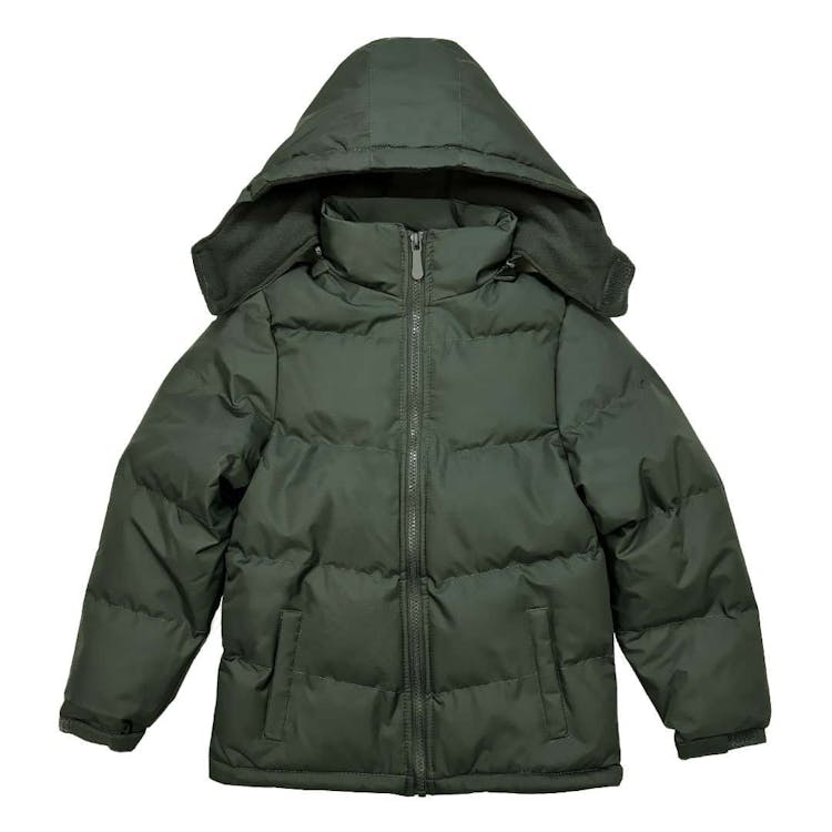 America's Supplier Girl's Jacket Military Green 2T-4T 1