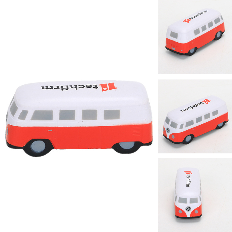 PU Foam Bus Shaped Squeeze Ball 1