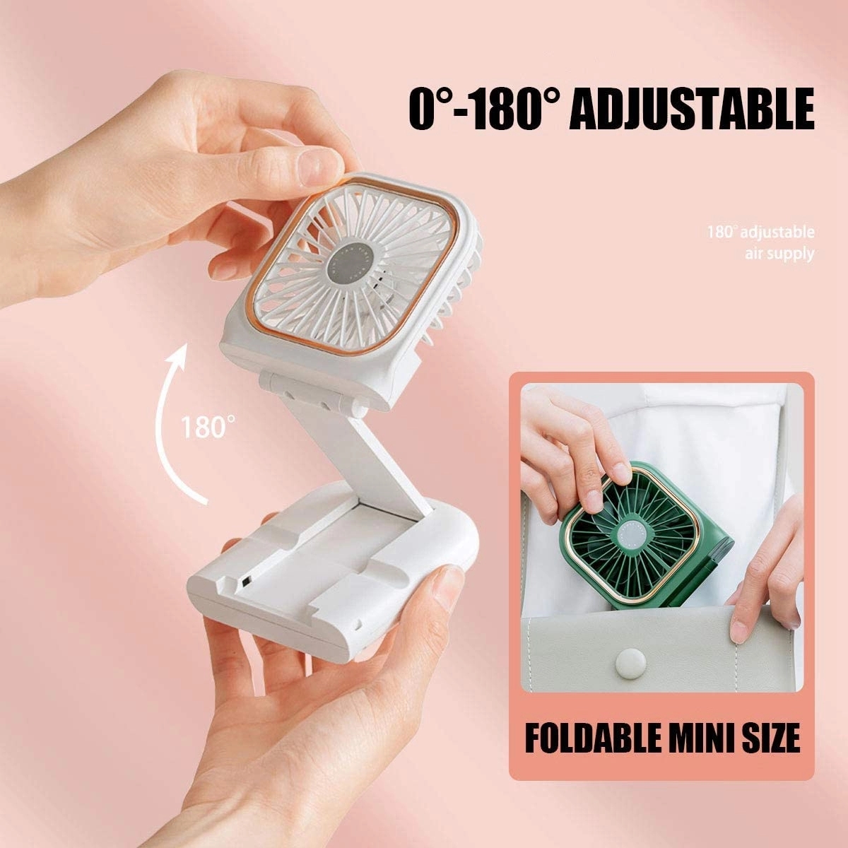 Foldable Multifunctional Mini Fan 2