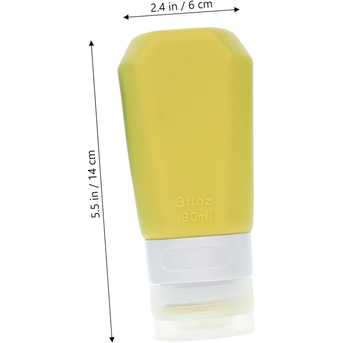 Squeezable Refillable Customized Colors Toiletries Container 5