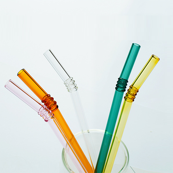 Recyclable Eco Friendly Glass Color Drinking Straw 1