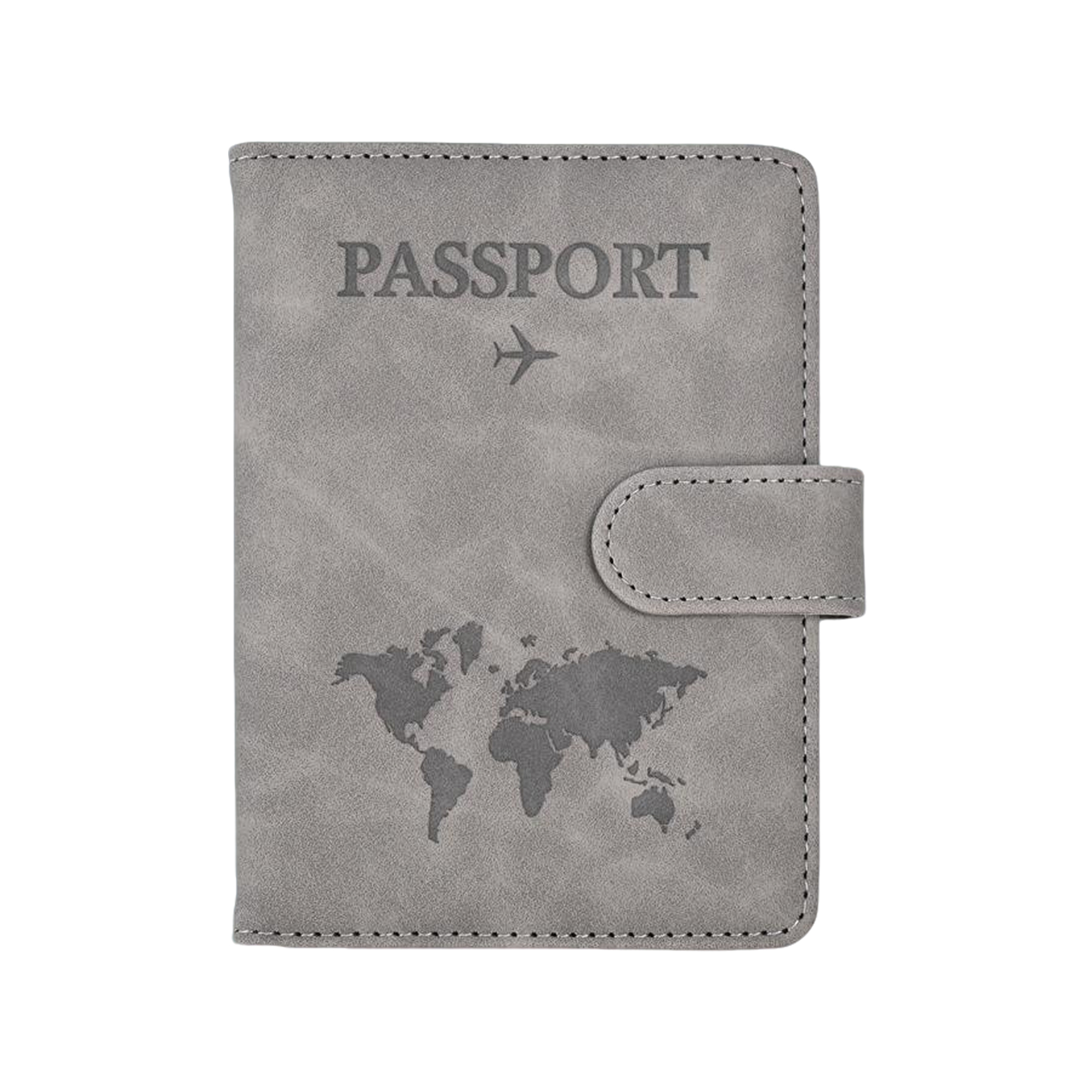 RFID - Blocking PU Passport Clip With Magnetic Buckle 9