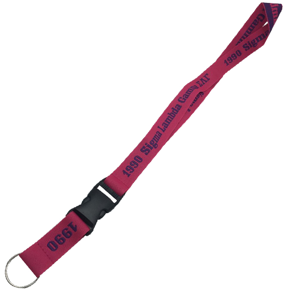 5/8" Custom Woven Canvas Lanyard 4