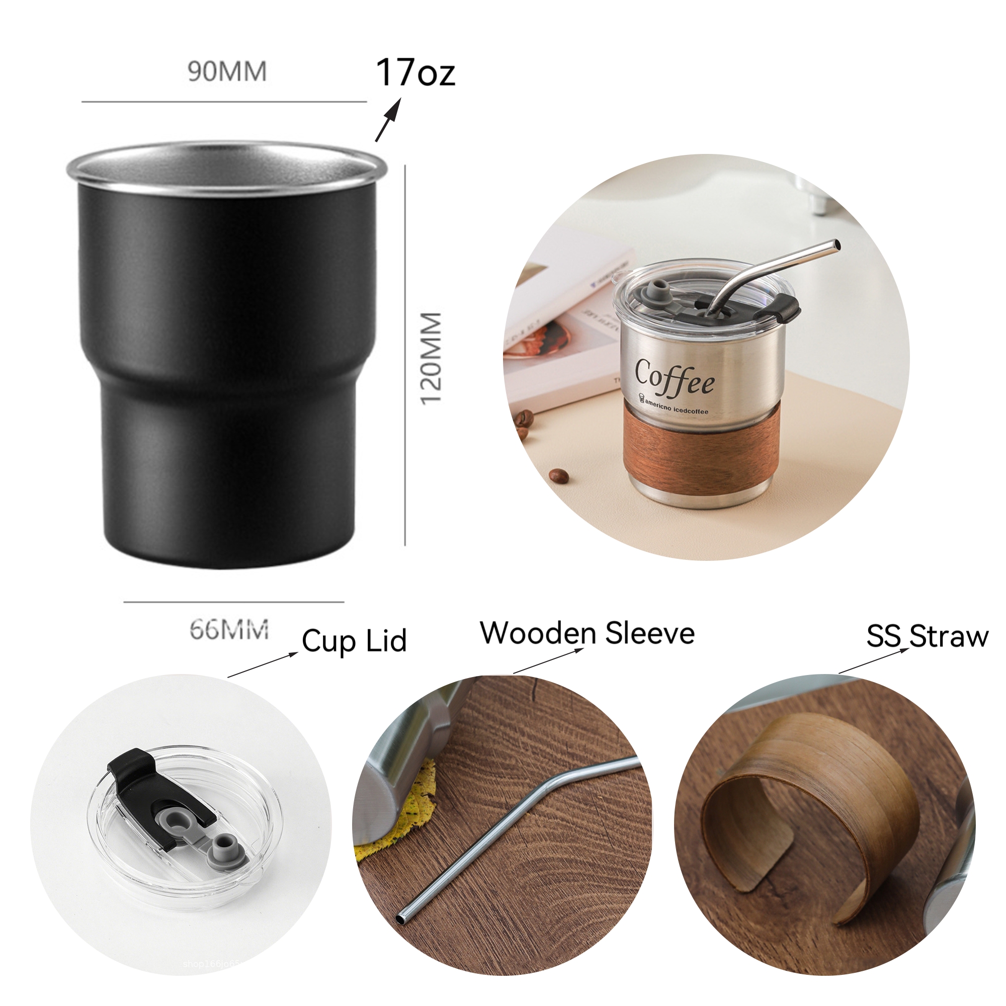 MOQ 50pcs Outdoor Adventure Insulated Mug 1