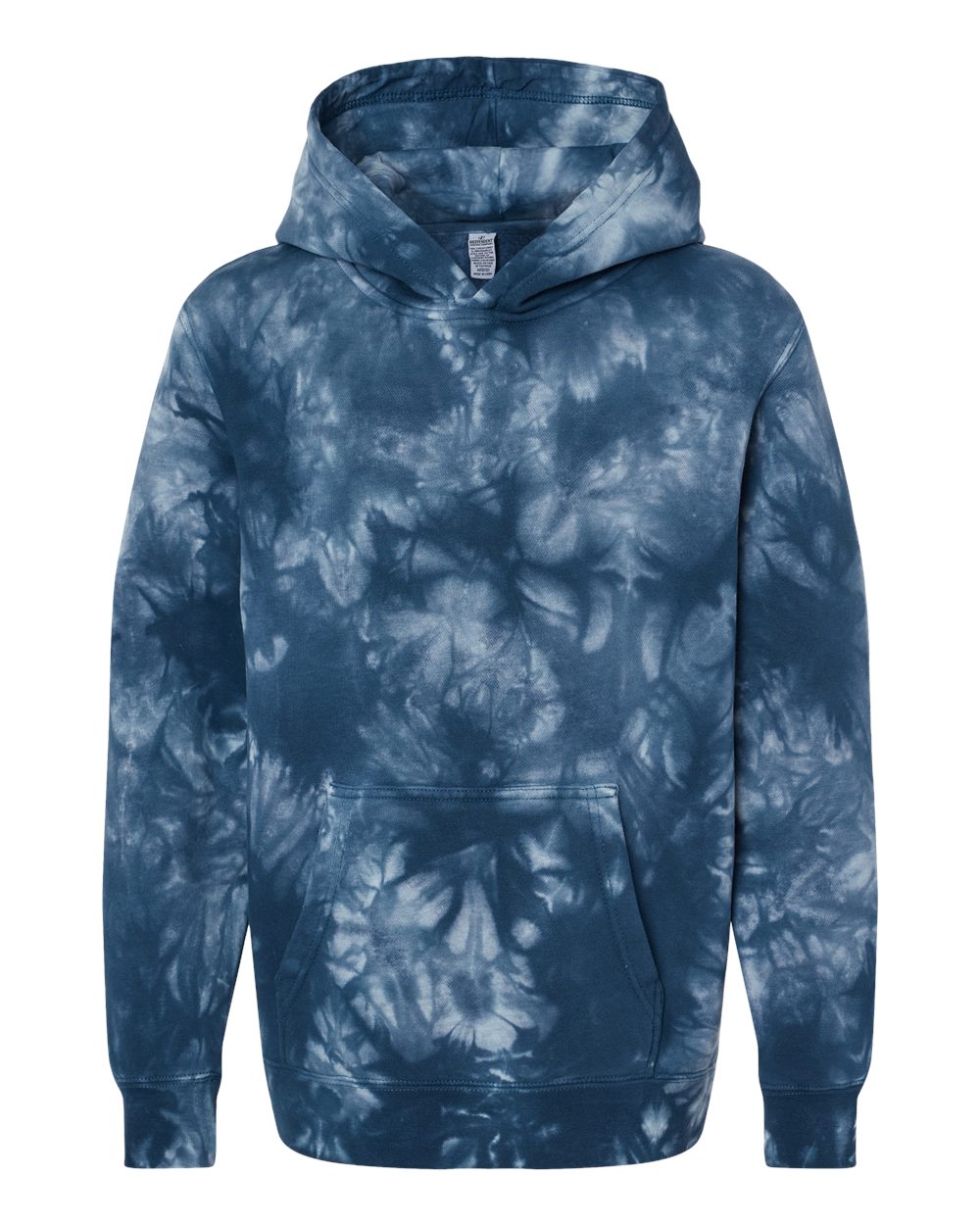 Youth Midweight Tie-Dyed Hooded Sweatshirt - PRM1500TD 30