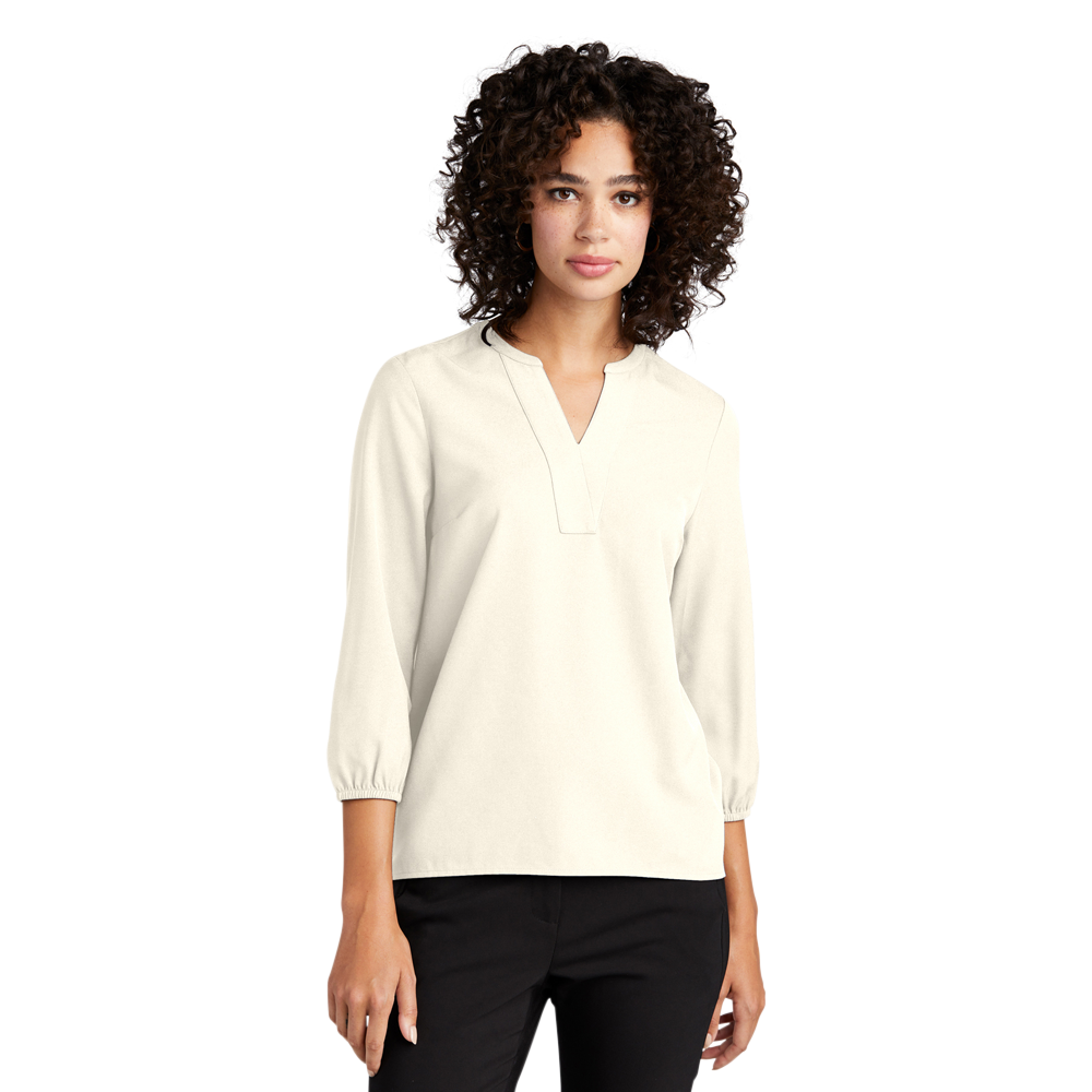 Women's 3/4 Sleeve Crepe Blouse 3