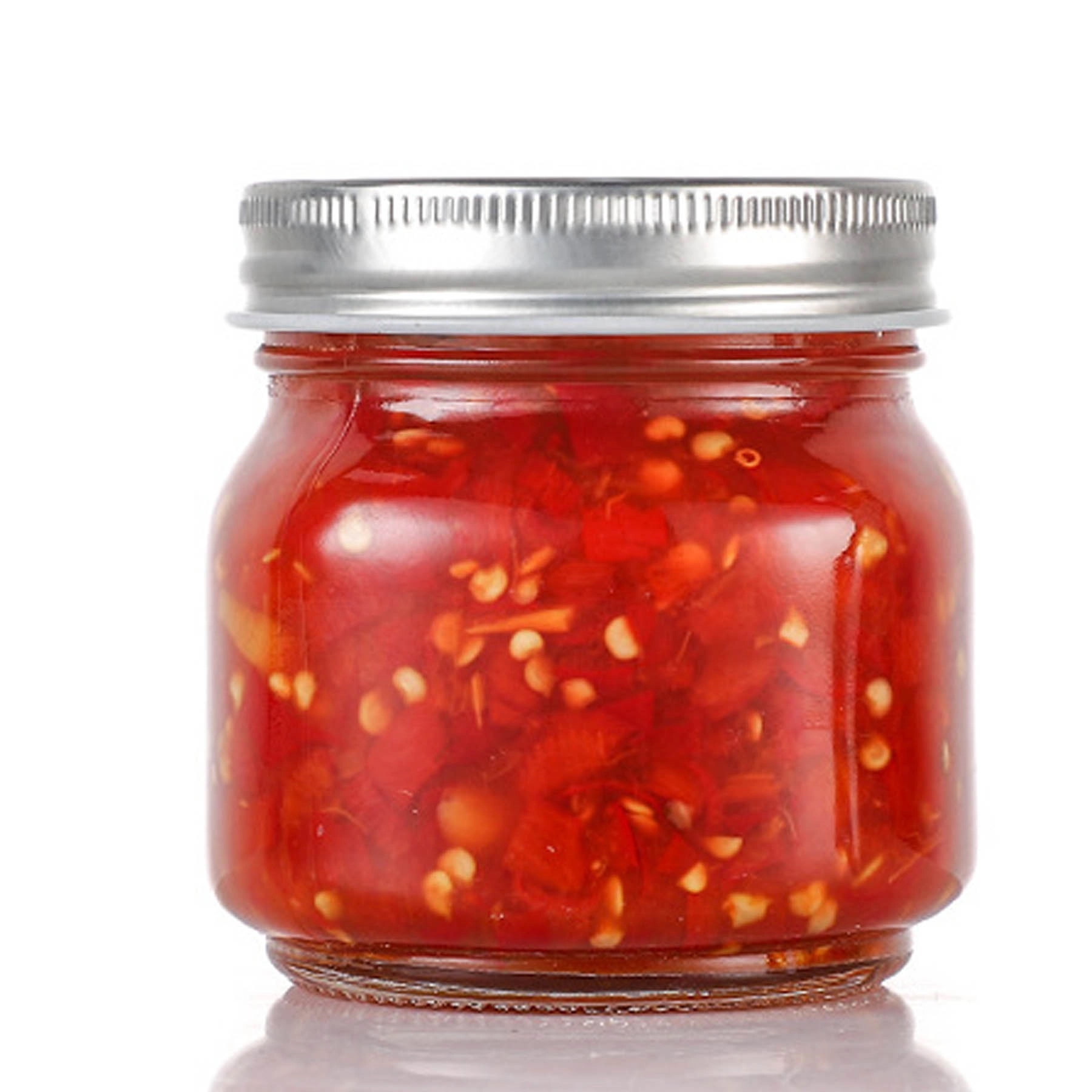 8 OZ Mason Jar With Iron Lid 3