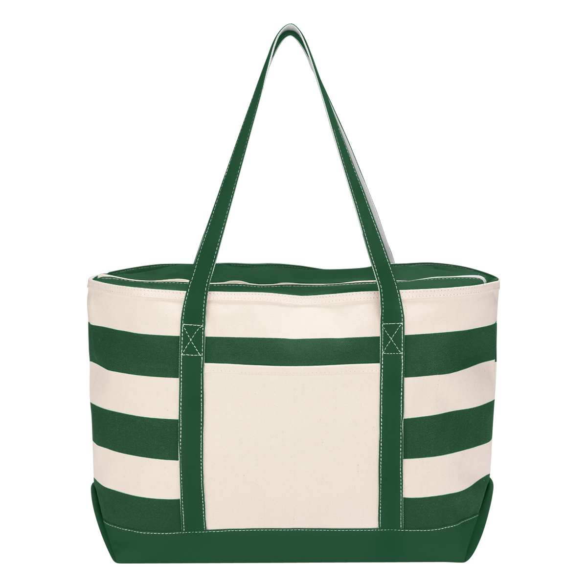 18 Oz. Cotton Canvas Nautical Tote Bag 12