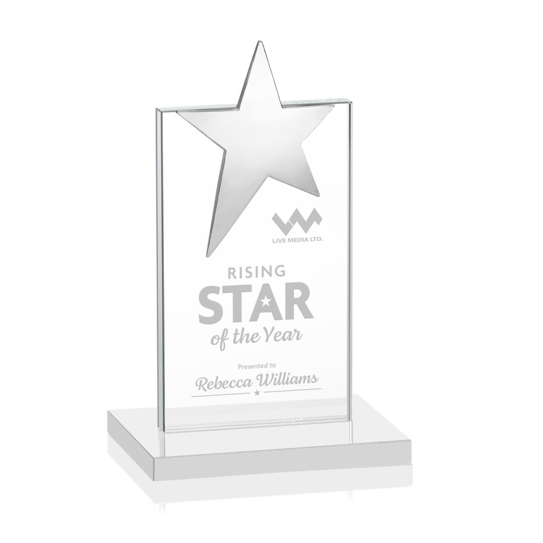 Bryanston Chrome Star Award - White 7