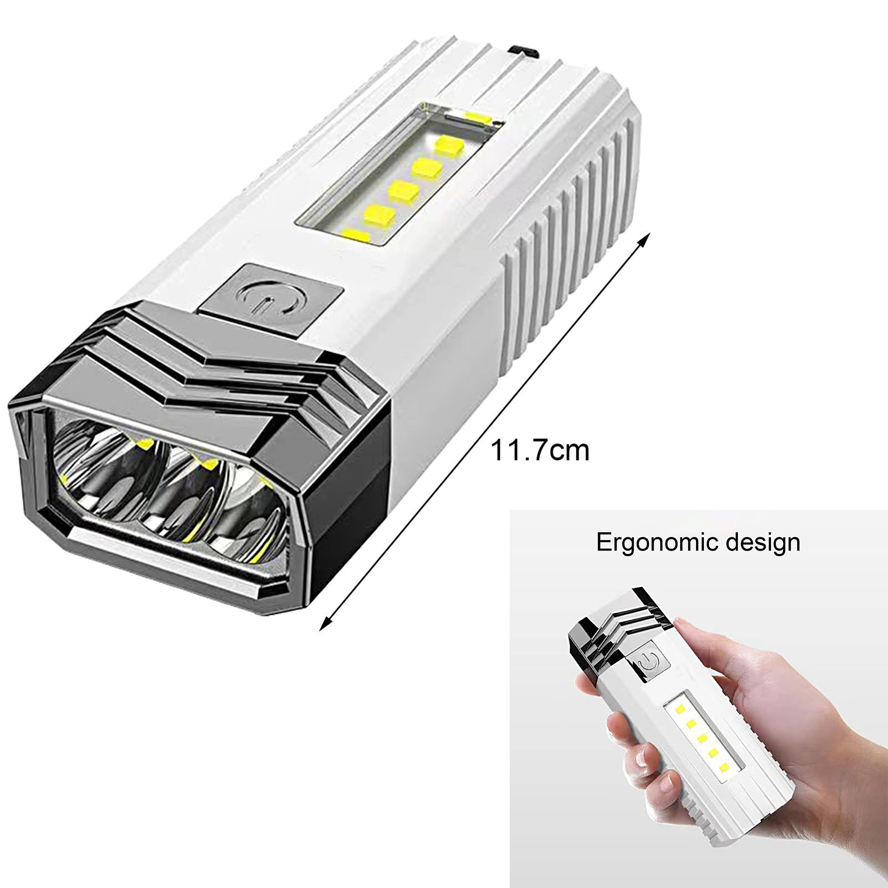 USB Rechargeable Bike Light 2