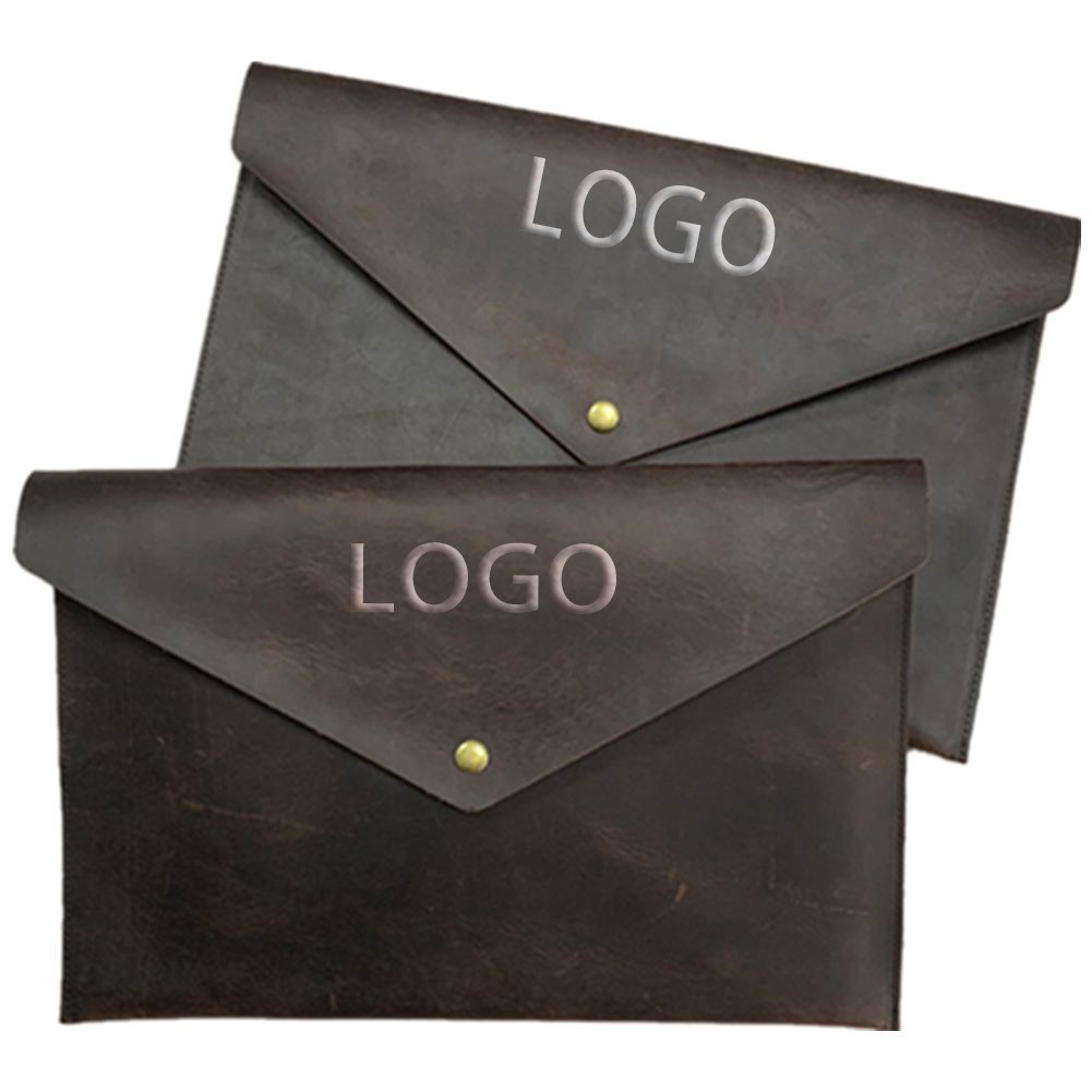 Vintage Leather Paper Document Case 2