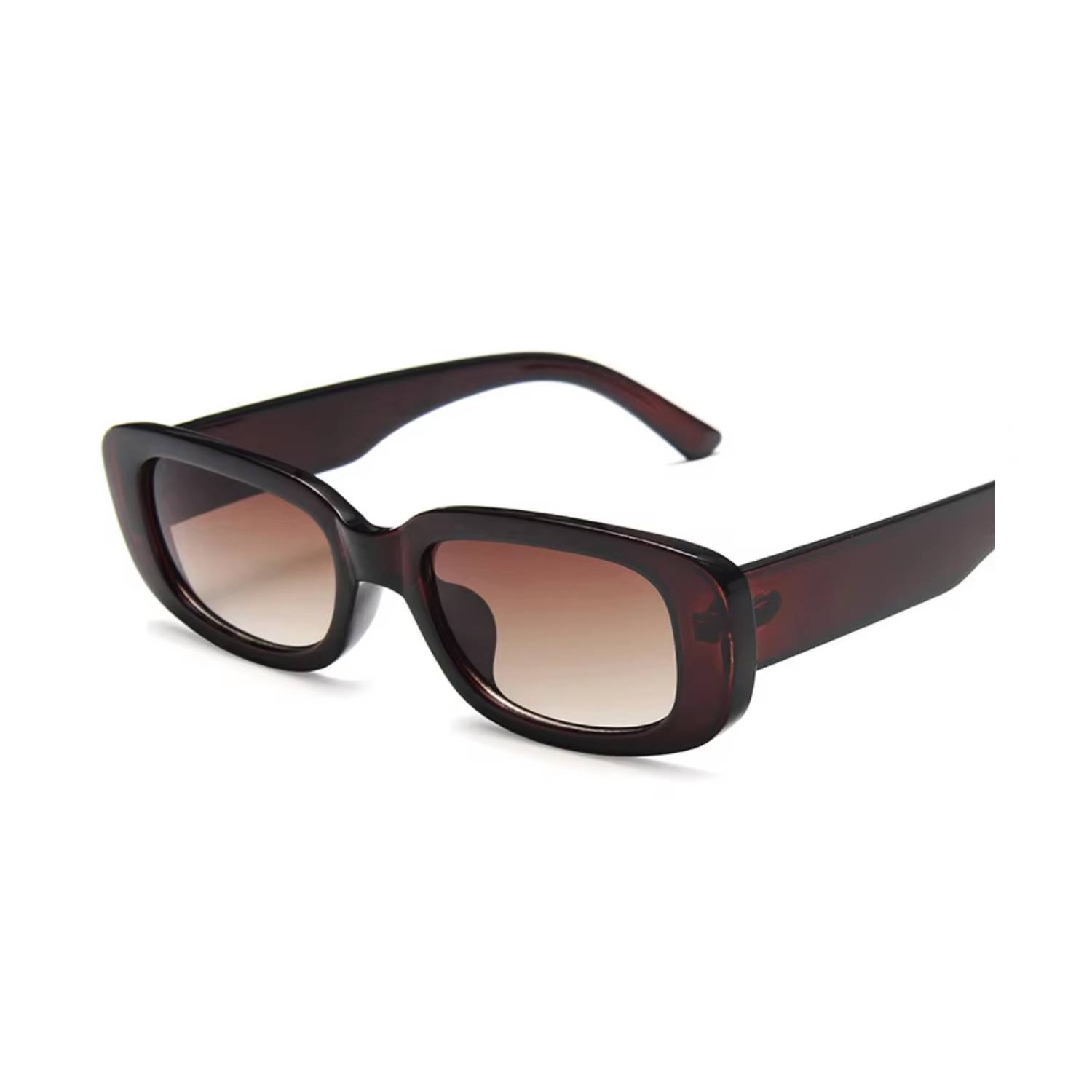 Unisex Rectangle Polycarbonate Sunglasses 11