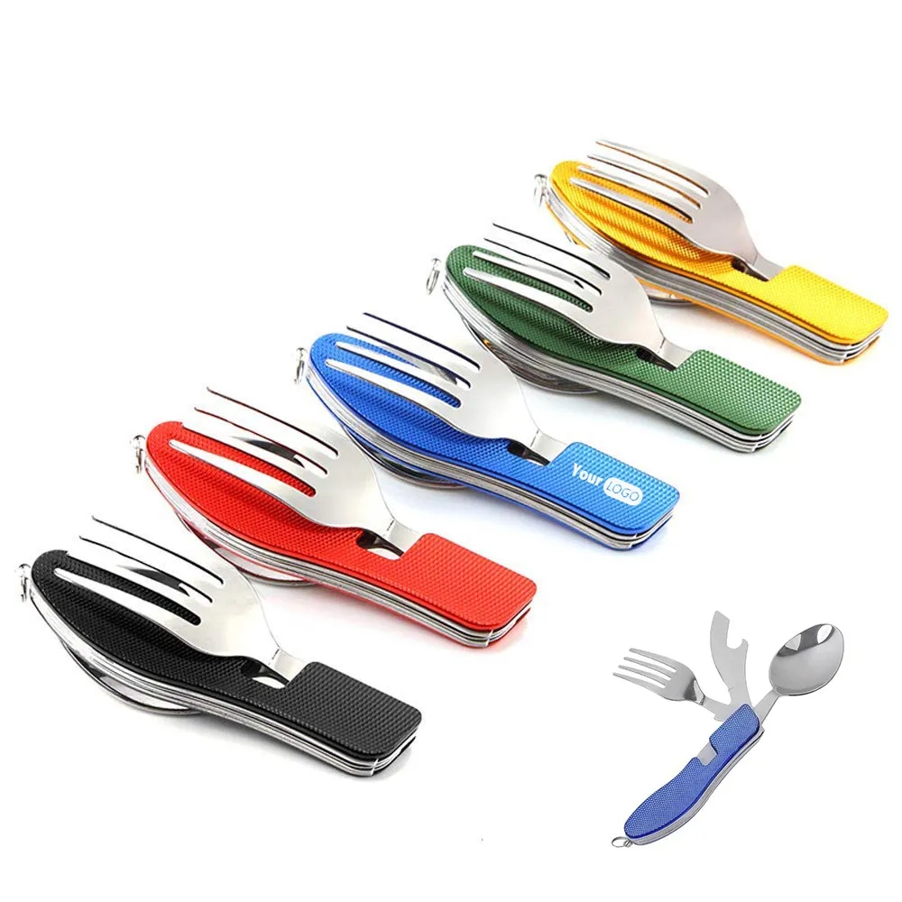 Stainless Steel Folding Detachable Flatware 3