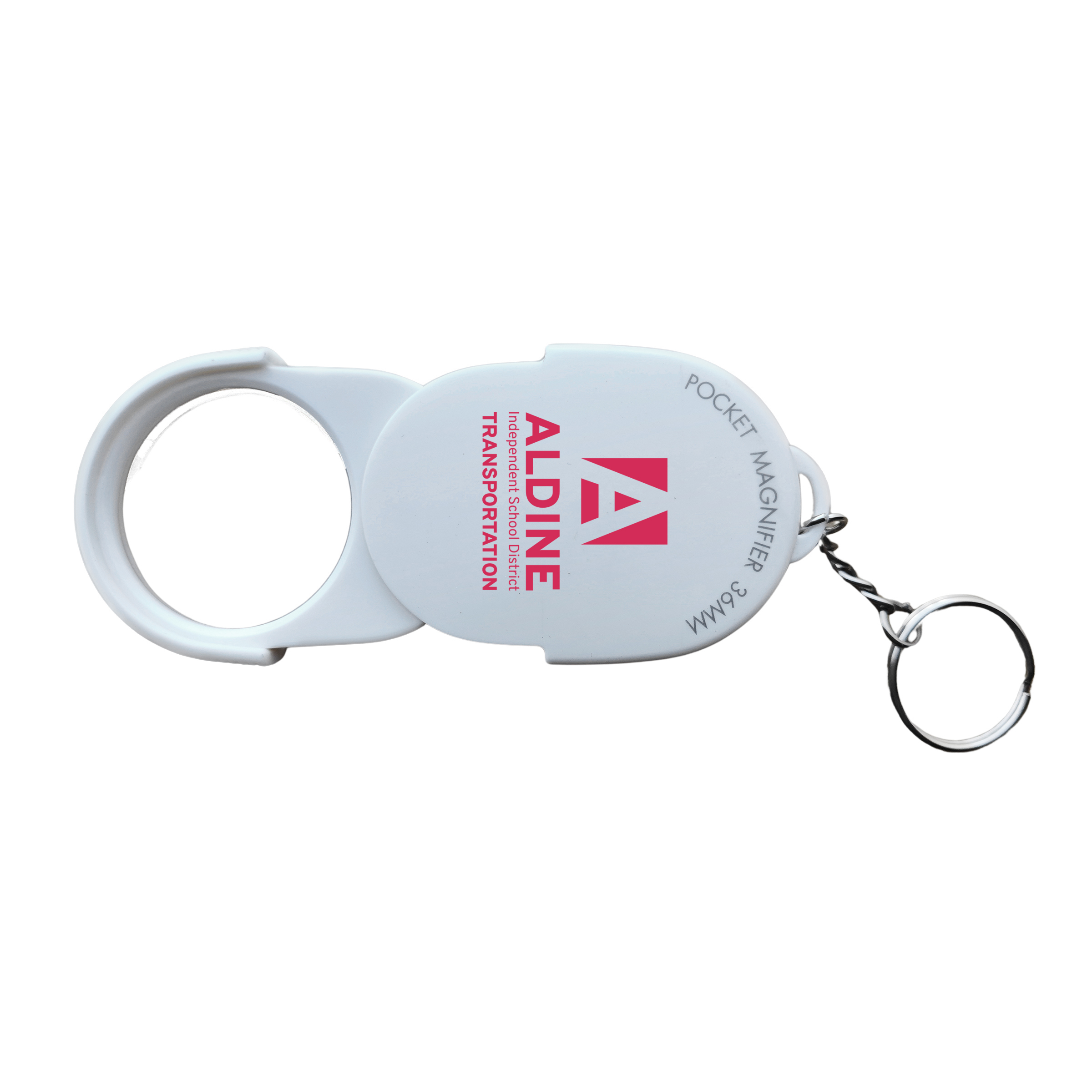 3X Pocket Magnifier with Key Chain 6