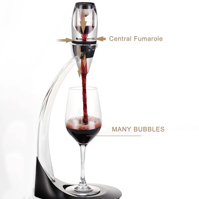 RED WINE DECANTER POURER WITH FILTER STAND 5