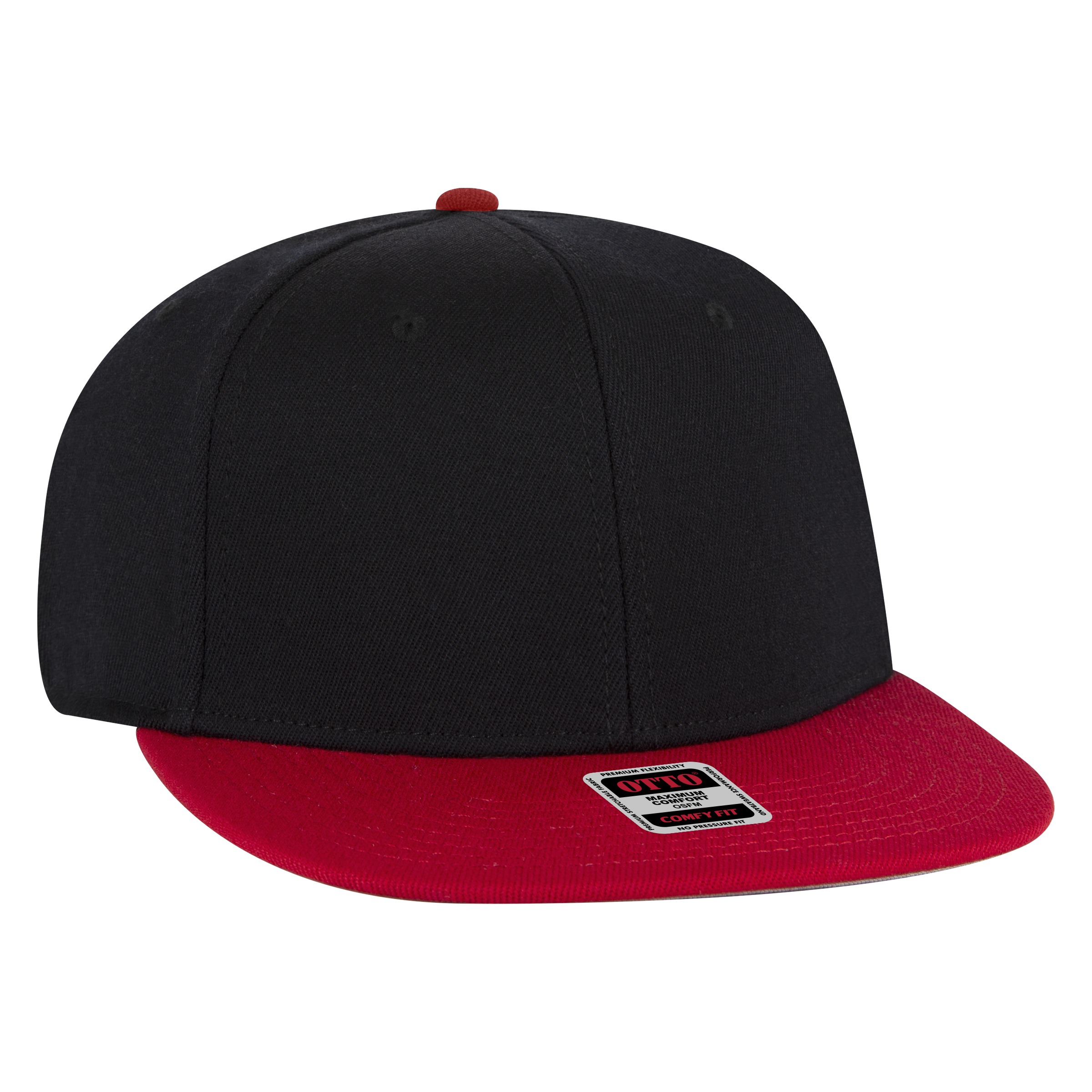 OTTO CAP "OTTO COMFY FIT" 6 Panel Mid Profile Style Snapback Hat 11