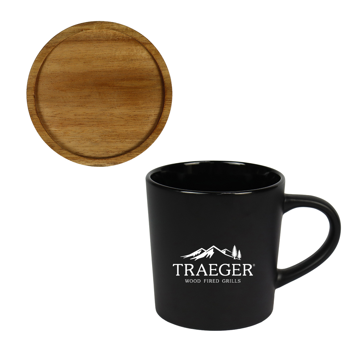 Imari Ceramic Mug with Dual-Function Lid/Coaster 4