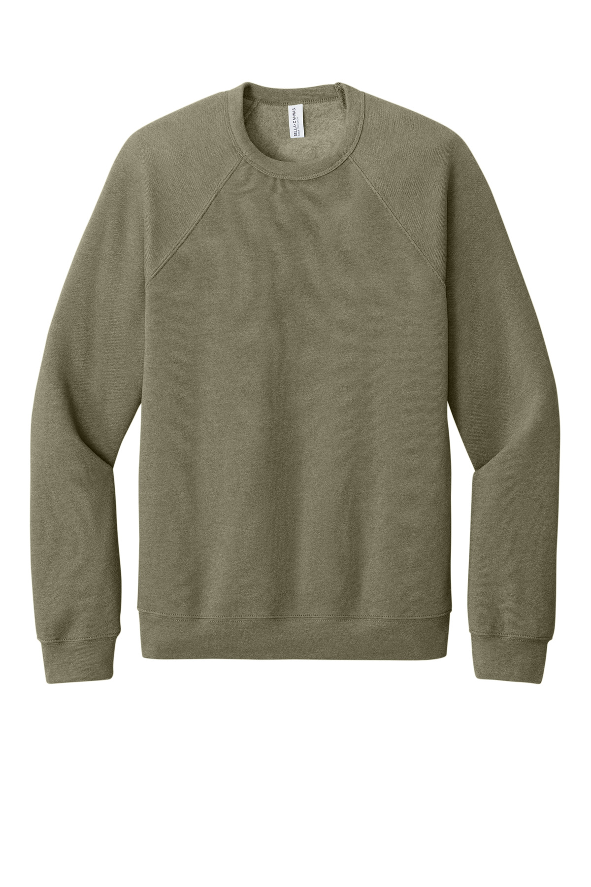 BELLA+CANVAS Unisex Sponge Fleece Raglan Sweatshirt. BC3901 136