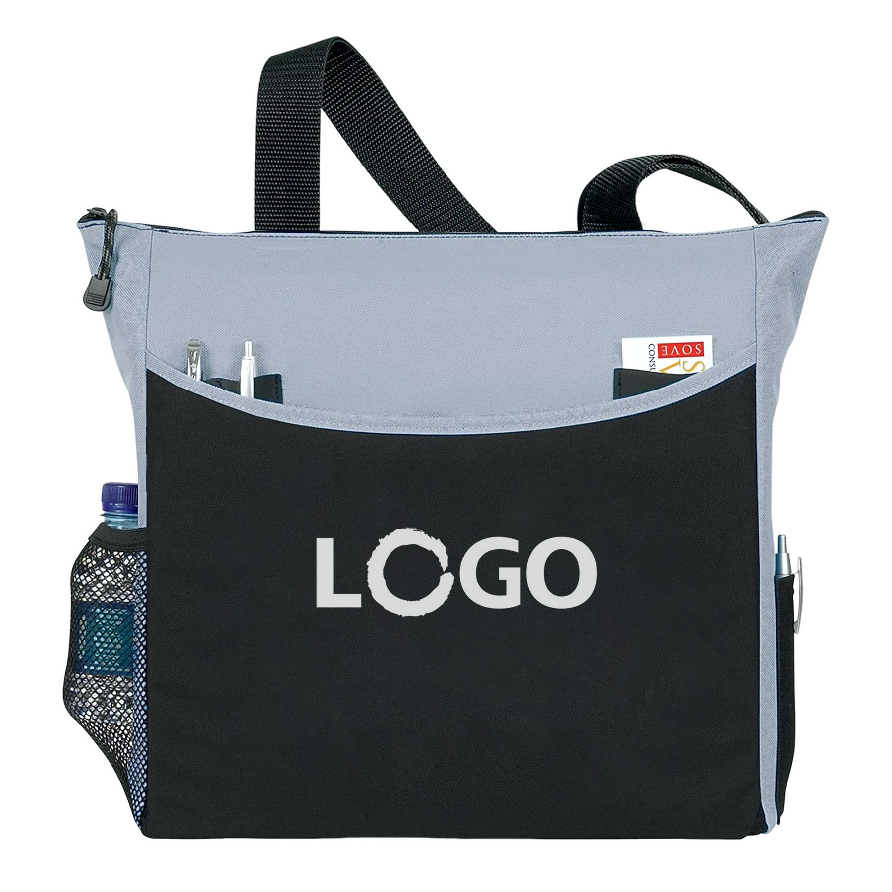 Transport It Two-Tone Tote Bags 8