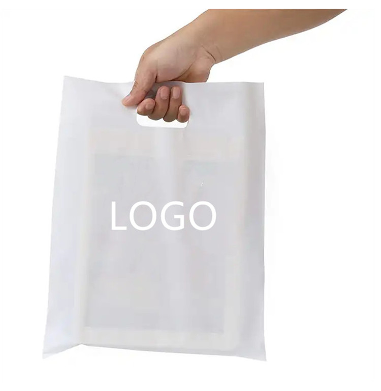 Die Cut Plastic Shopping Bags 6