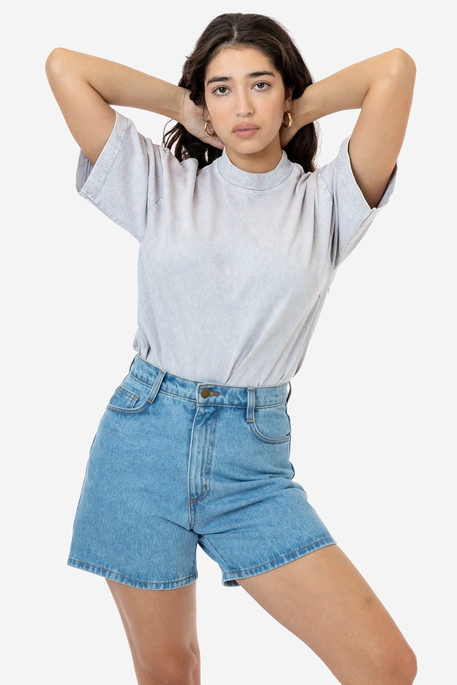 6.5 OZ S/S GARMENT DYE T-SHIRT (MINERAL WASH) 23