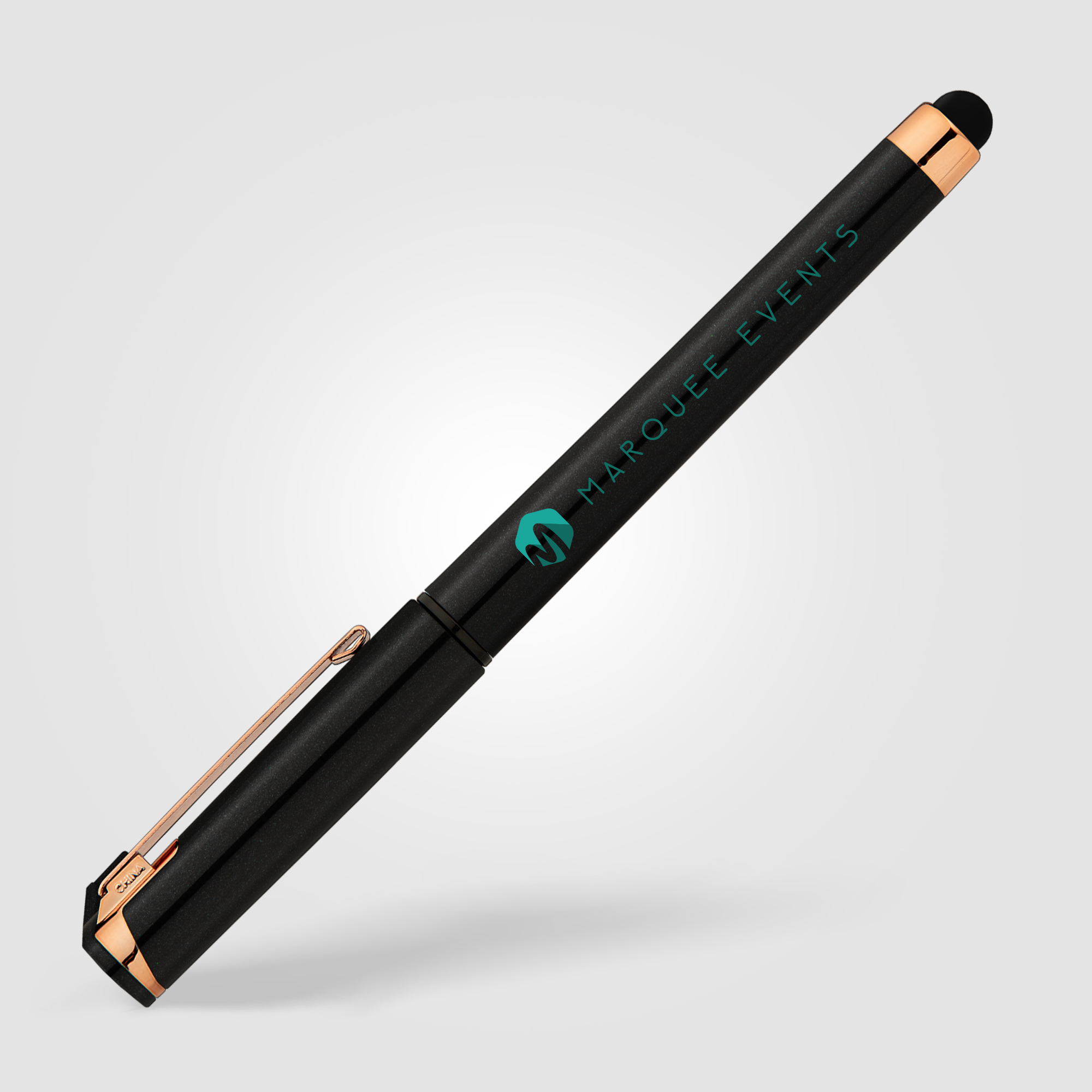 Islander Pearl Rose Gold Stylus Gel Pen 3