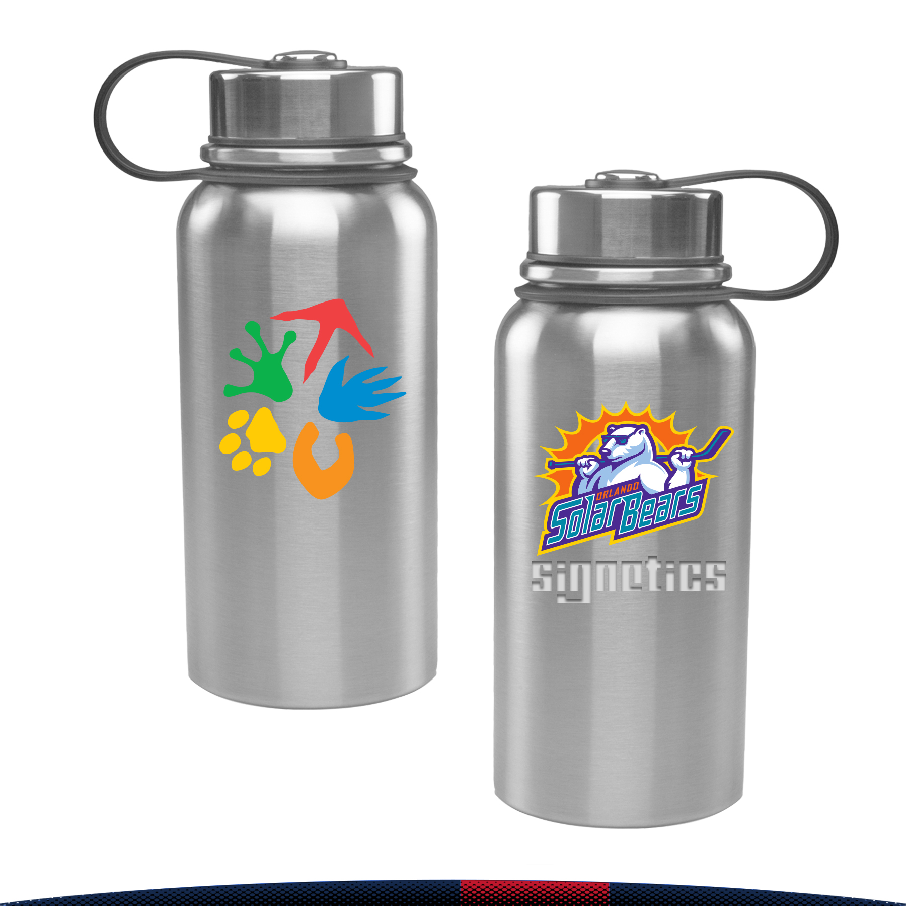 Beatly Stainless Steel Water Bottle - 27 OZ., custom water bottle with logo imprint 4