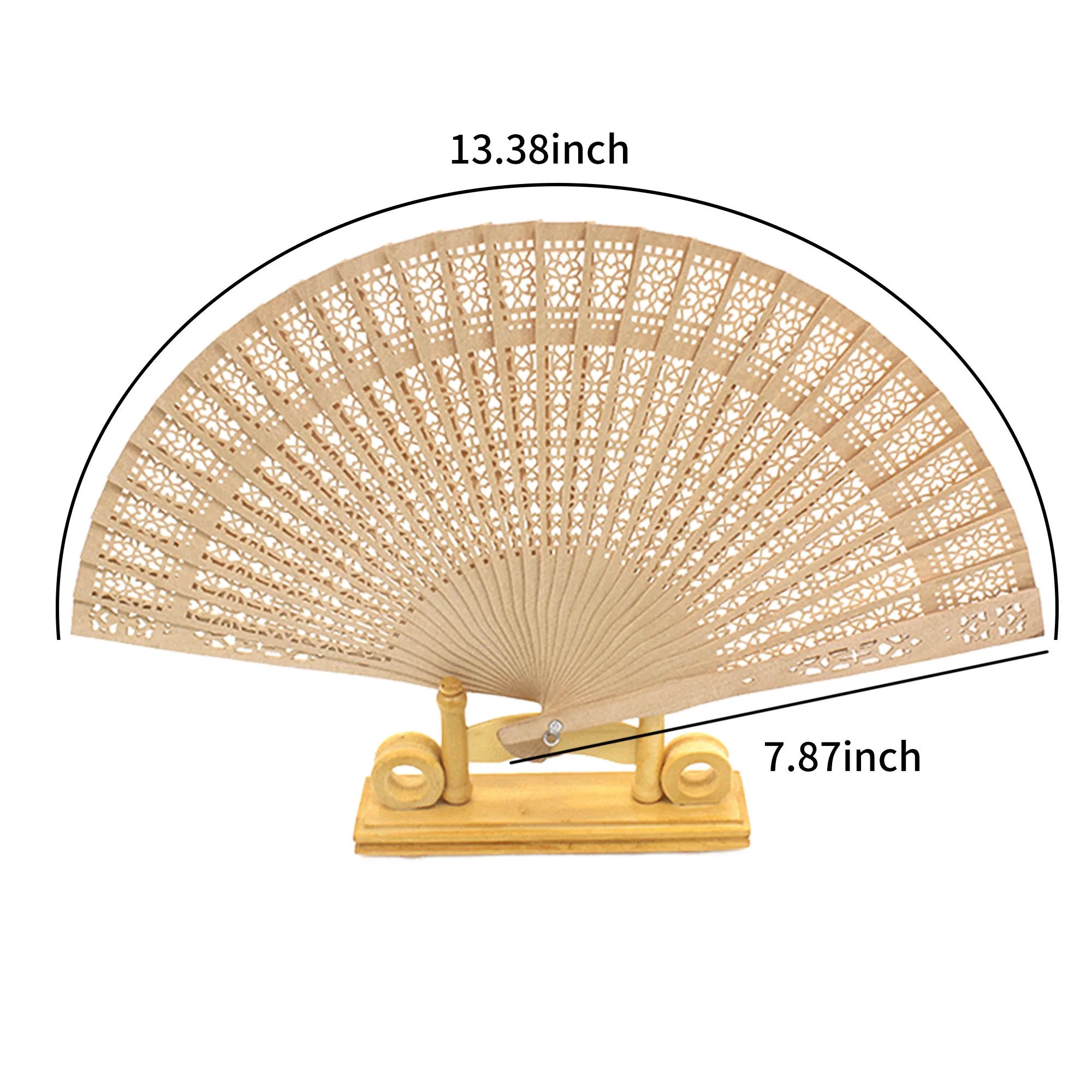 Hollow Wooden Fan 2