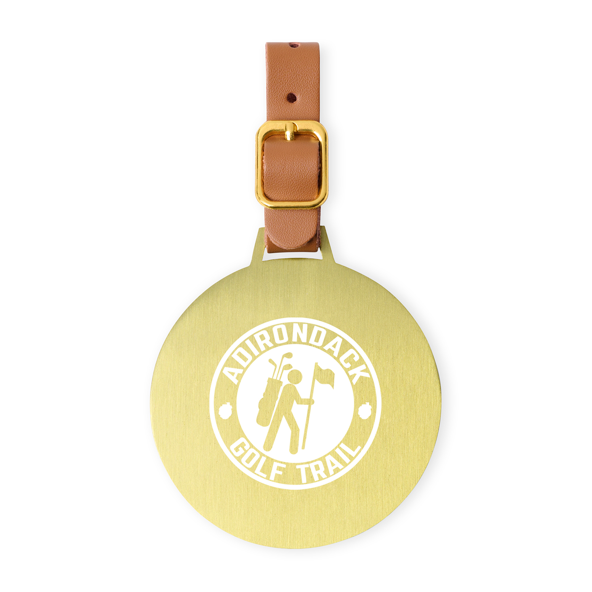 Ahead Large Round Golf Bag Tag 4