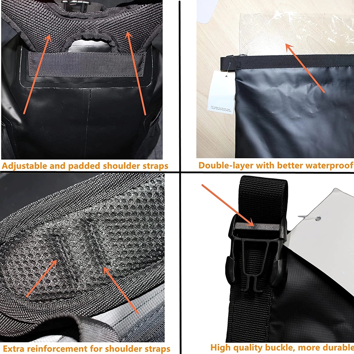22L Floating Waterproof Dry Backpack 2