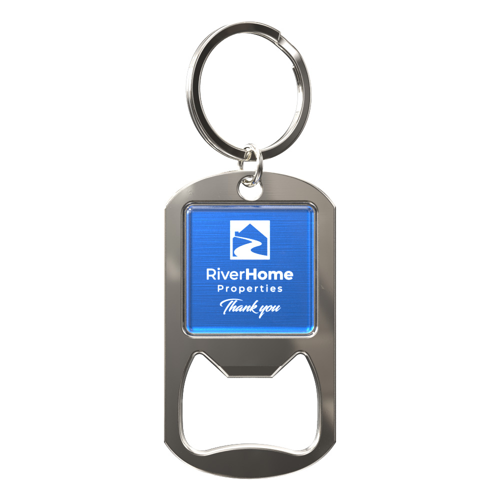 Vibraprint® Dog Tag Bottle Opener Key Tag 4