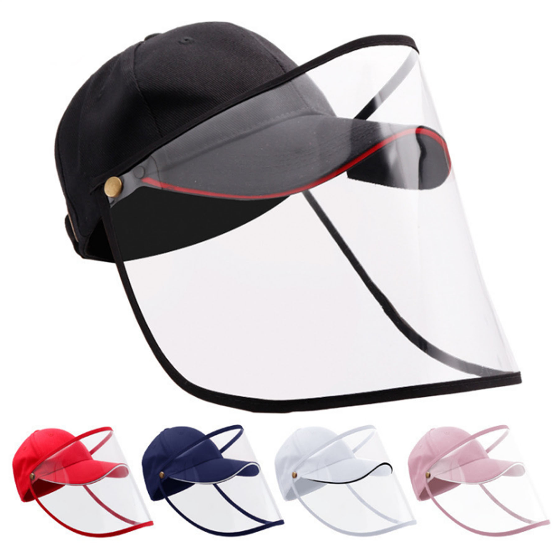 Face Shield Protective Baseball Cap 1