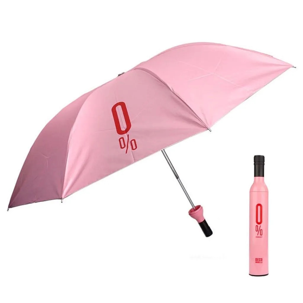 Custom Wine Bottle Umbrella 2