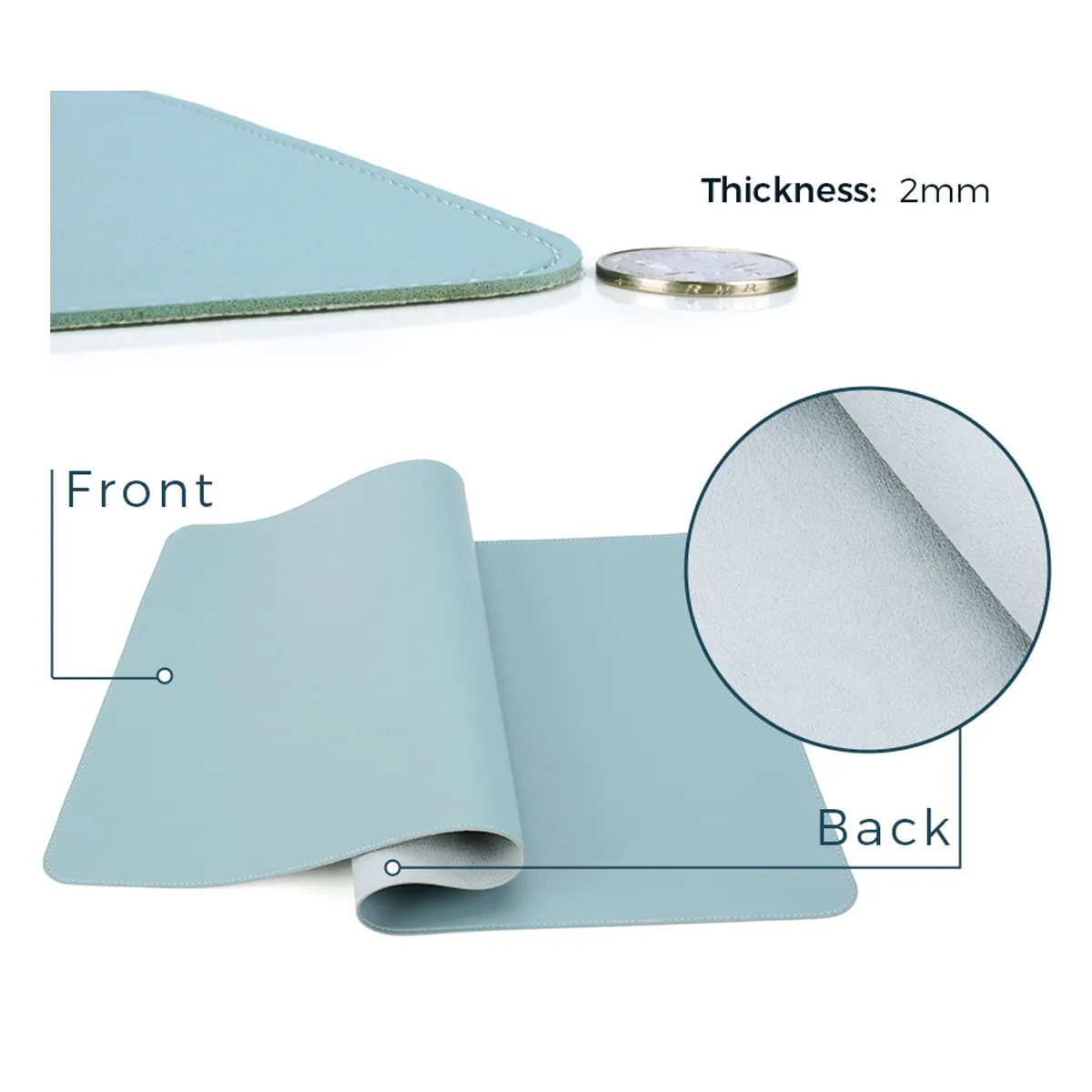 Large Leather Desk Pad 6