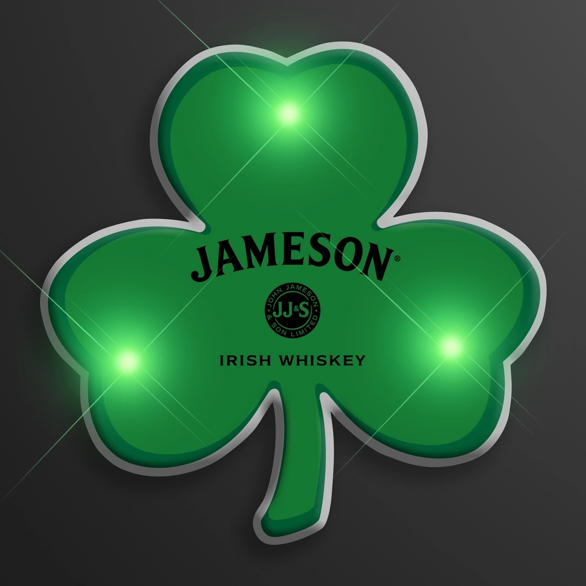 Blinky Green Shamrock Lights 2