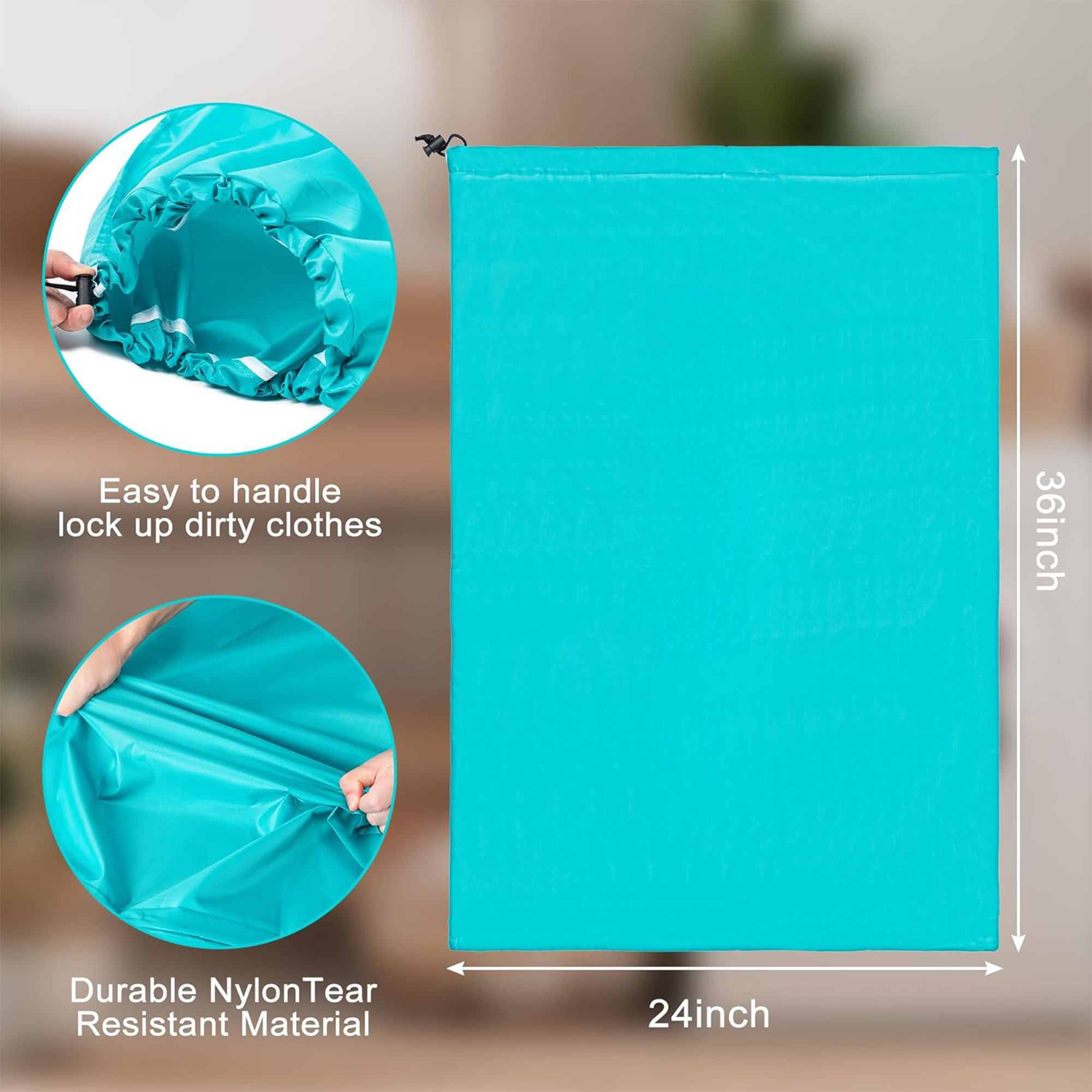 Machine Washable Dirty Clothes Organizer for Travel 1