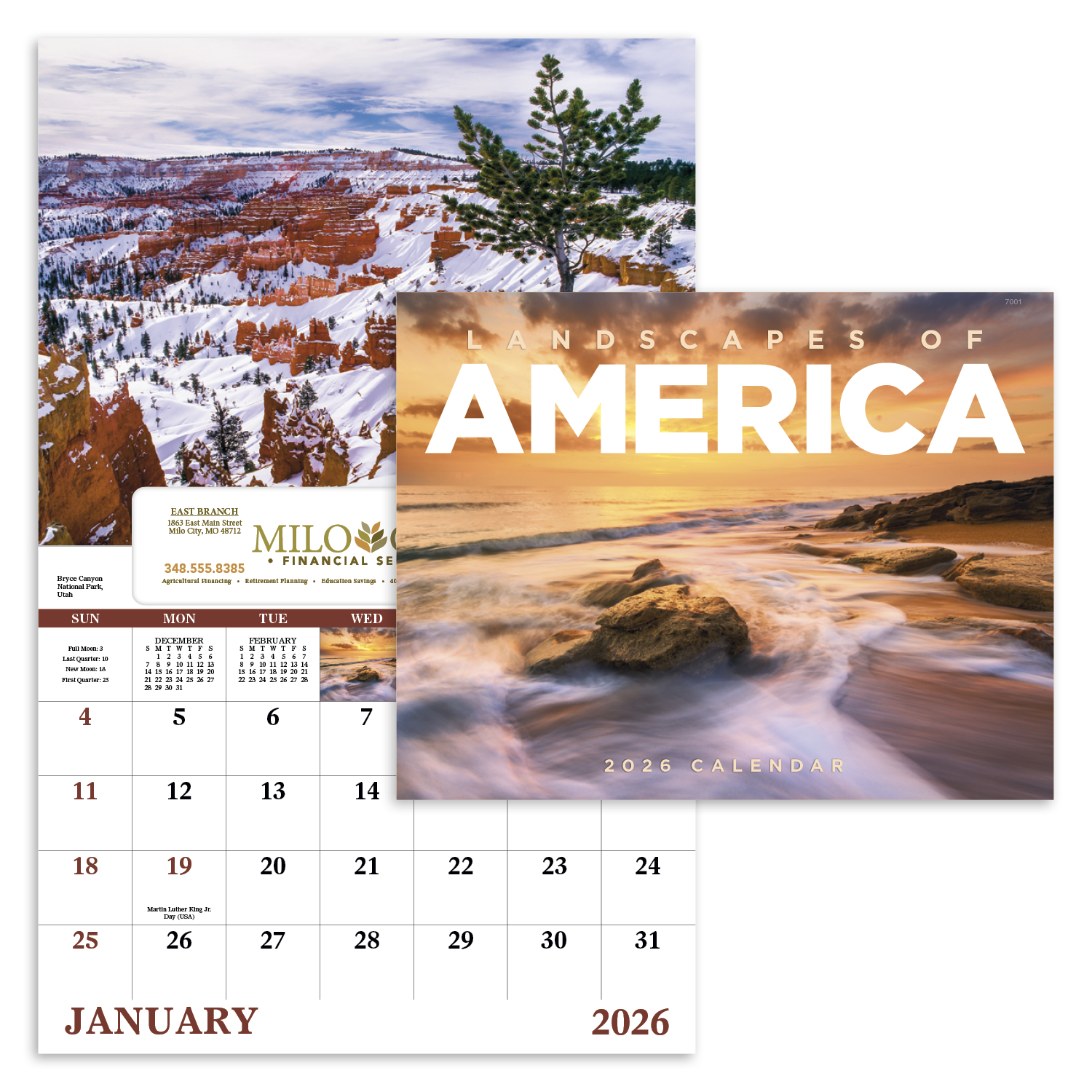 Good Value™ Landscapes of America - Window Calendar 39