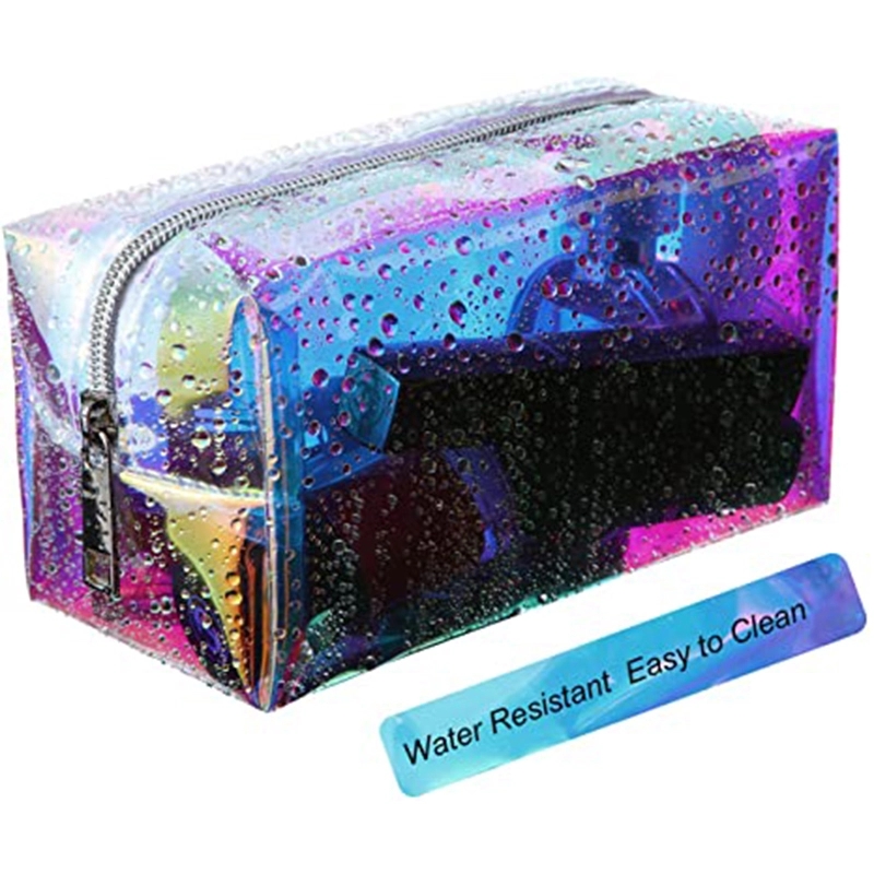 Holographic cosmetic bag Laser Transparent Makeup 5