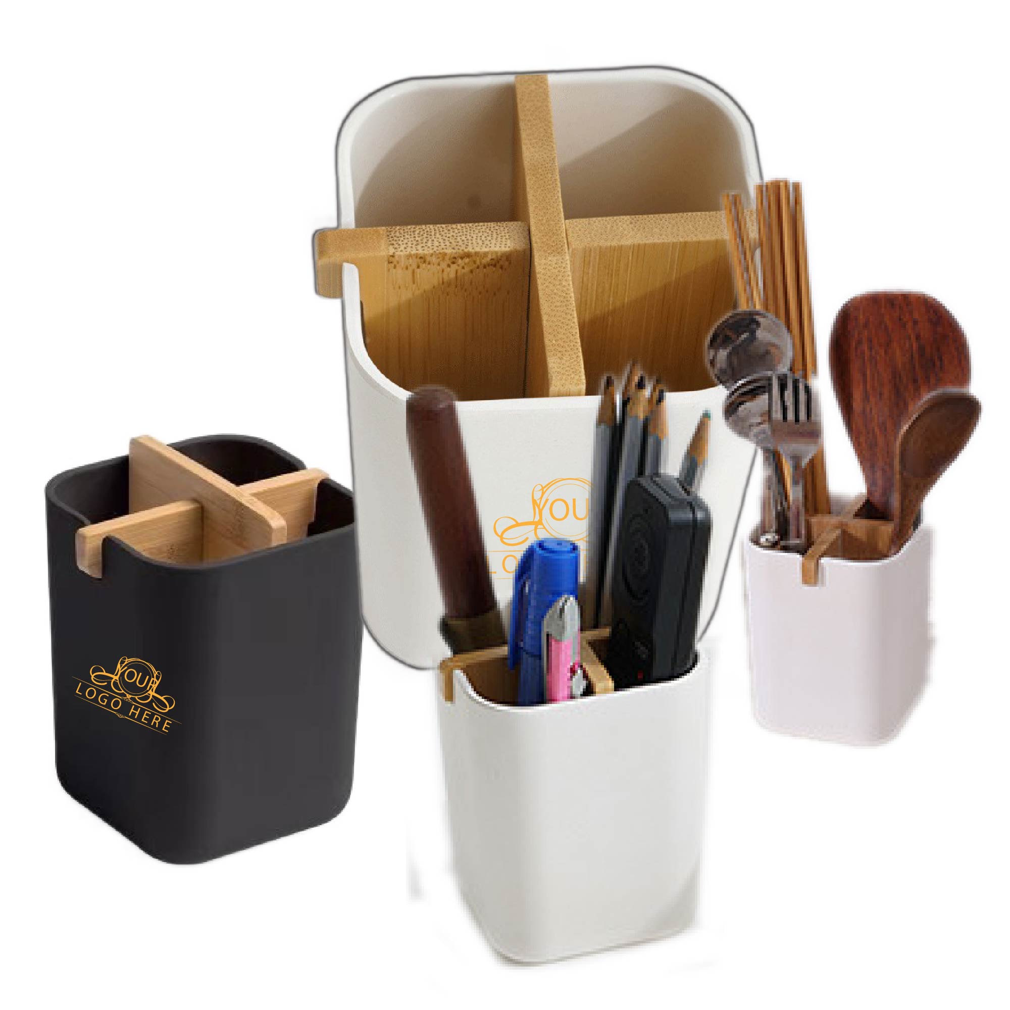 Desk Stationery Storage Pen Holder 3