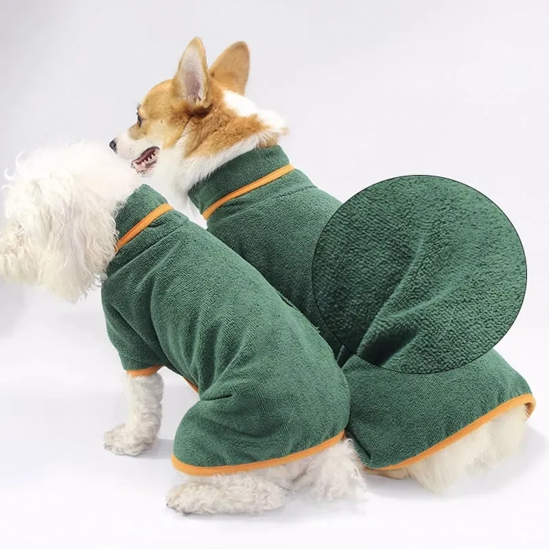 Quick Dry Dog Bathrobe Towel 8