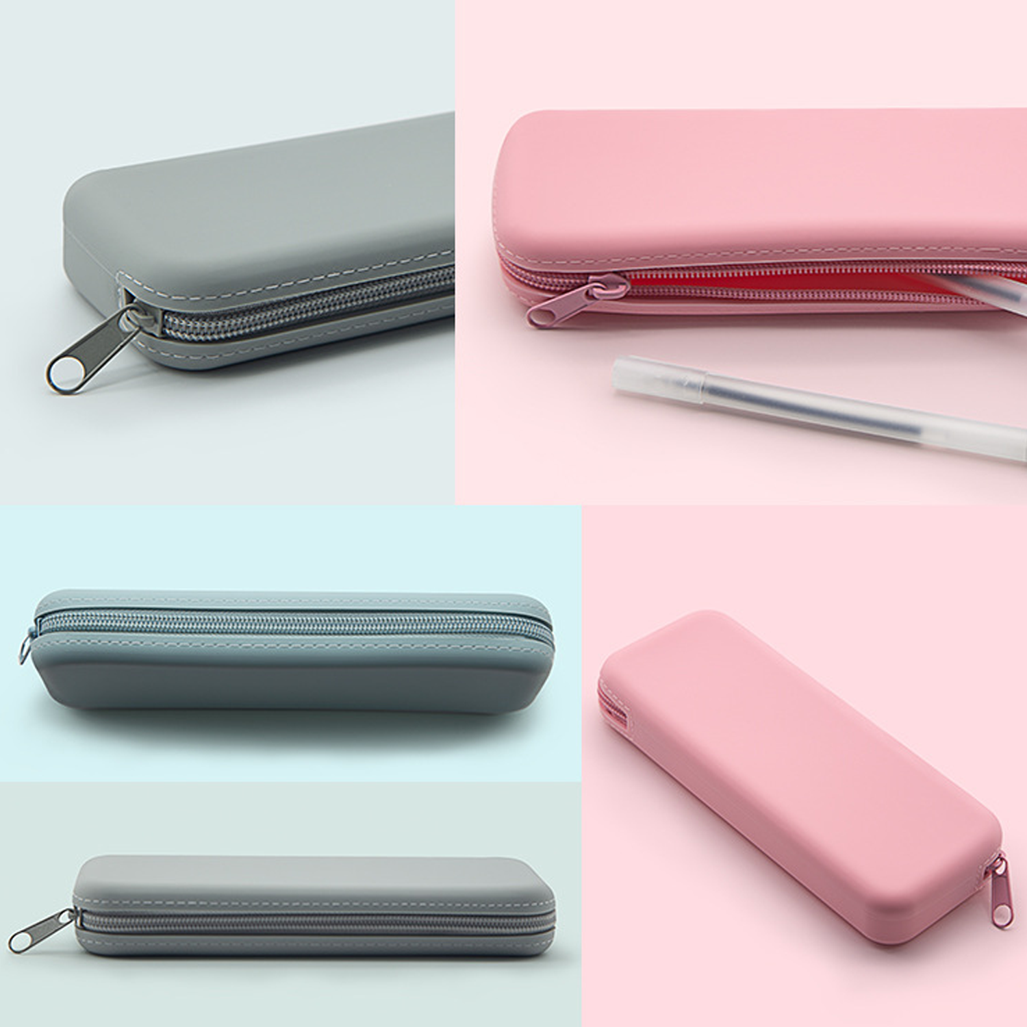 Waterproof Silicone Storage Pen Case 7