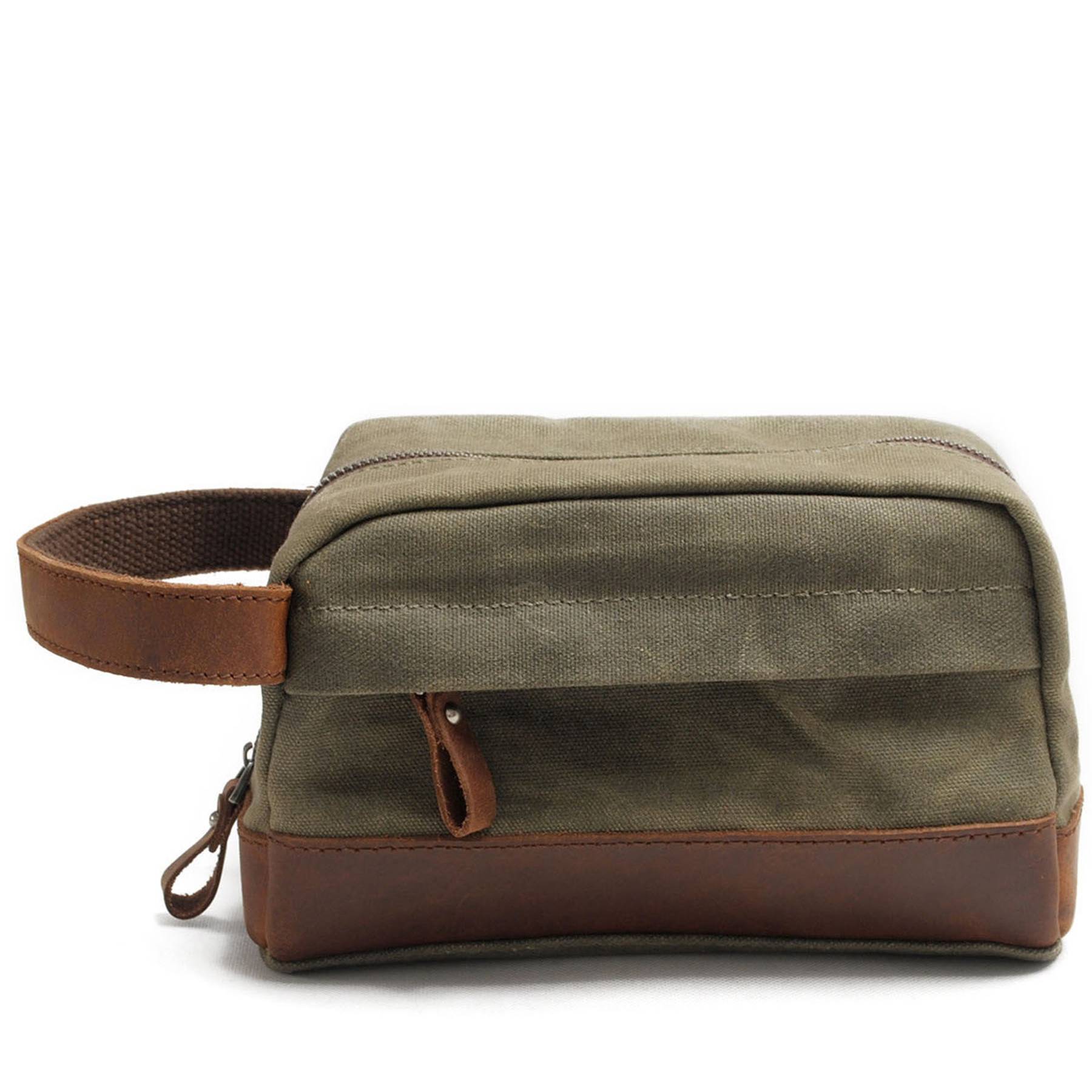 Canvas Travel Water-resistant Toilet Bag 7