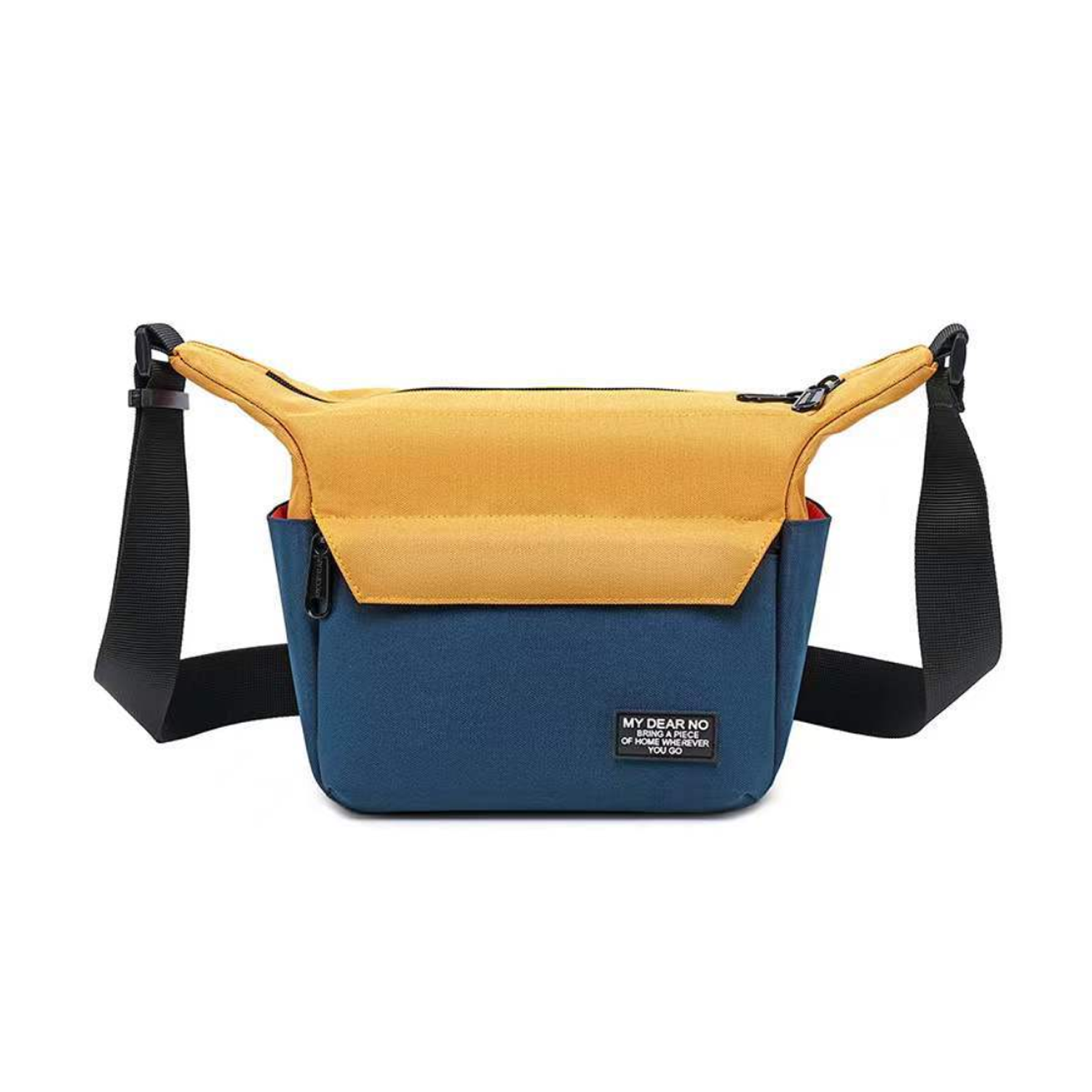 Color contrast waterproof casual camera messenger bag 3
