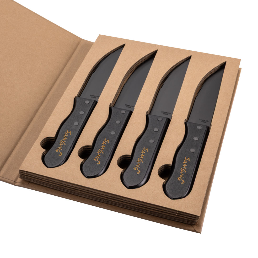 Rustler Steak Knife Set - 4pc 7