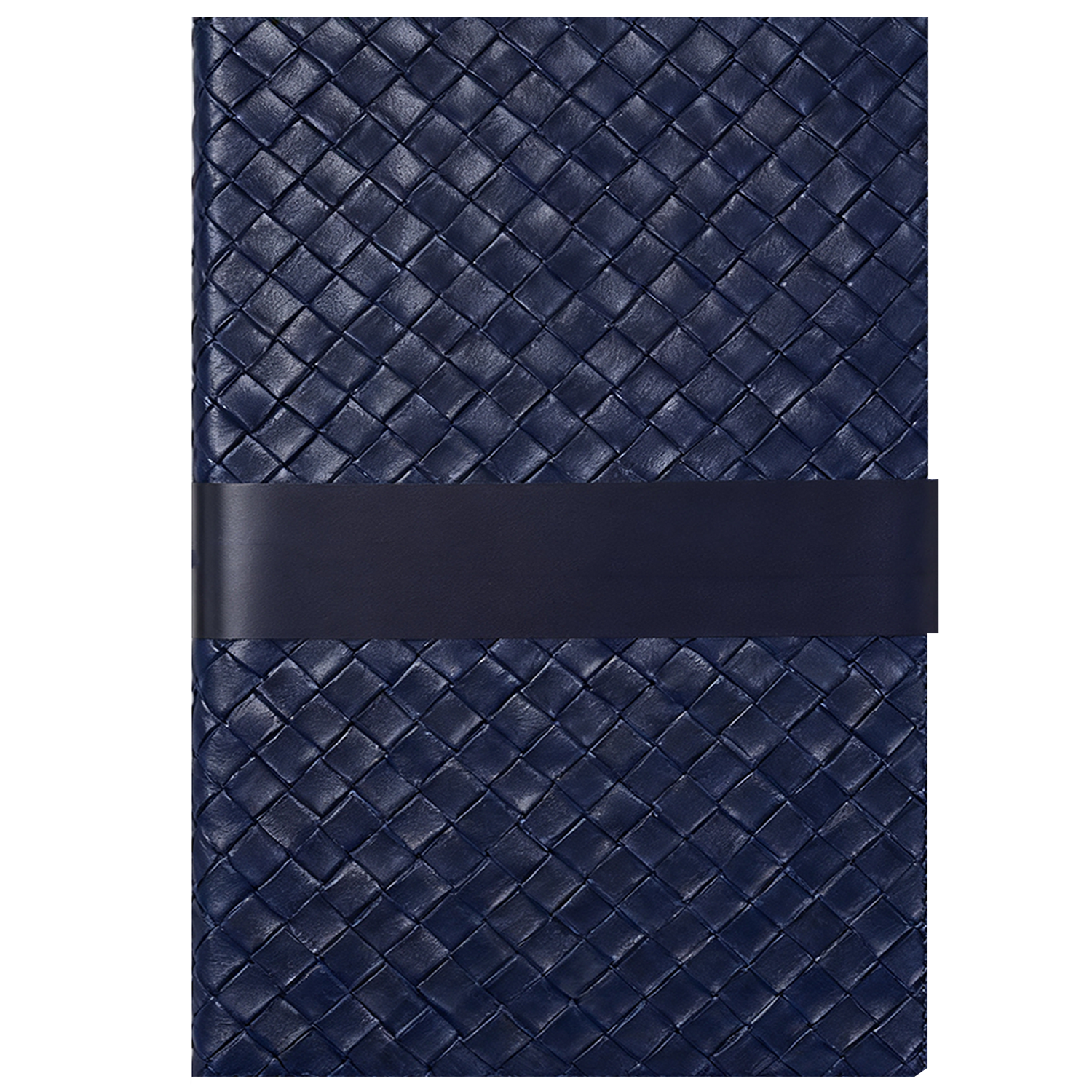 A5 PU Leather Woven Texture Business Notebook 2