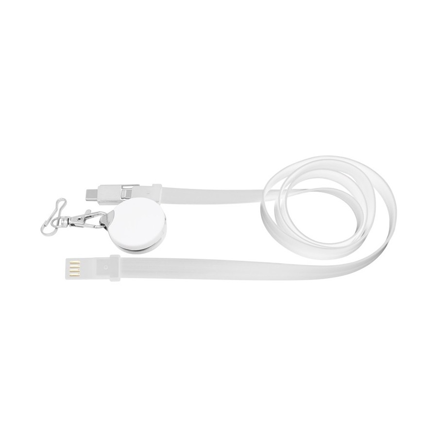 3-in-1 Lanyard USB Charging and Data Cable 5