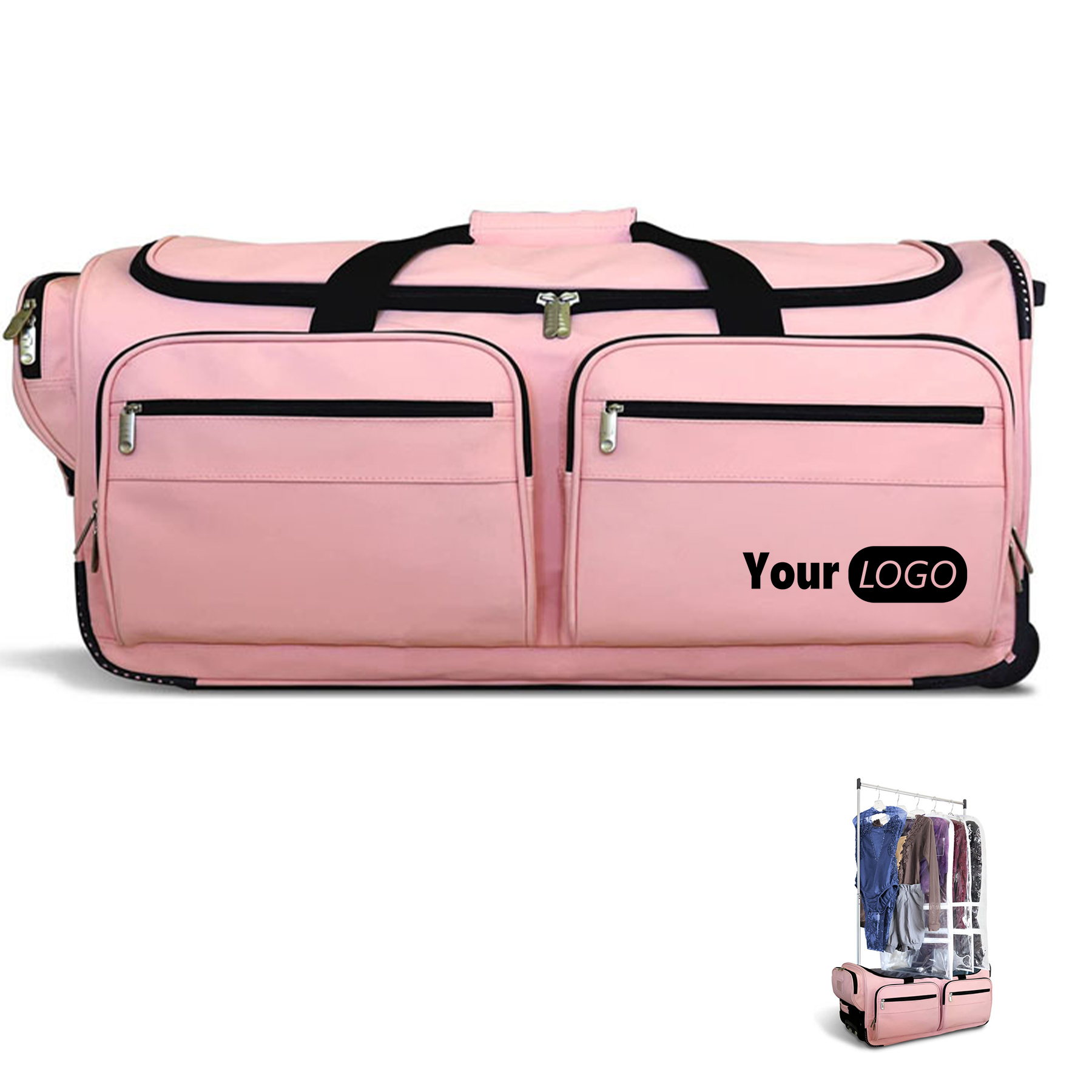 Dance Bag with Garment Rack 2