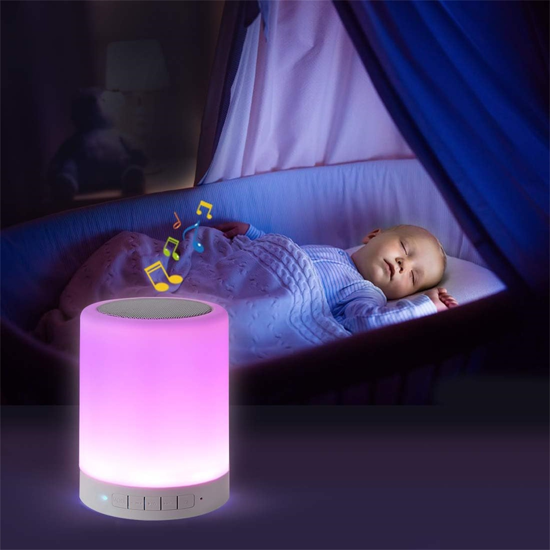 Night Light Bluetooth Speaker 1