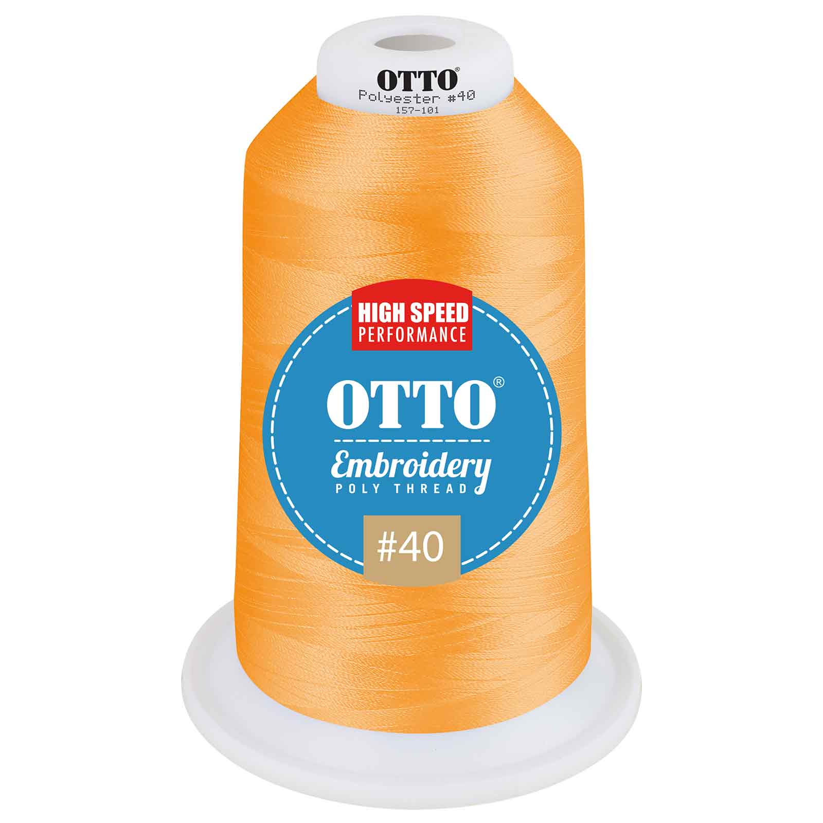 OTTO Embroidery Poly Thread #40 5,500 yd. King Cone 858